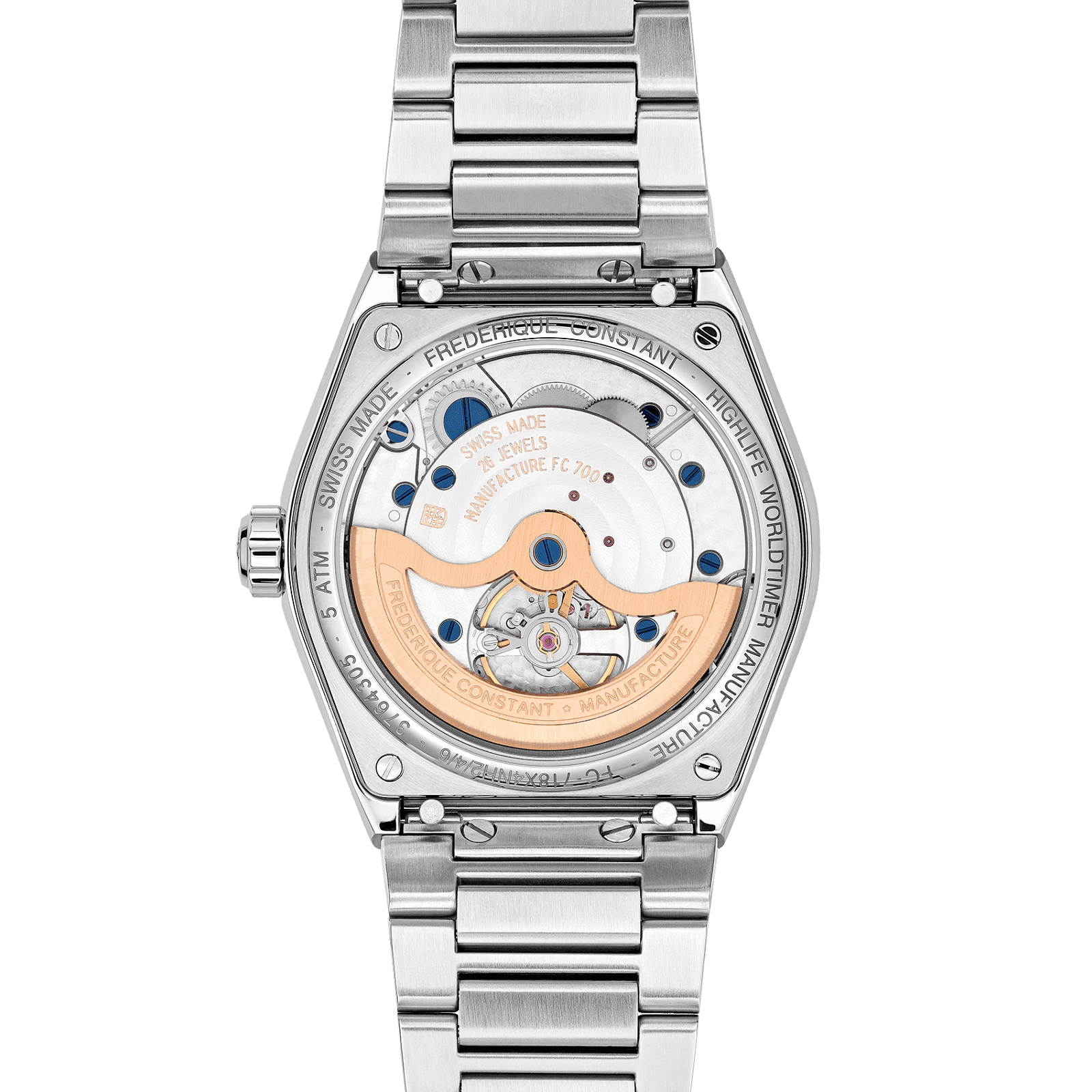 Frederique Constant Worldtimer Manufacture FC-718N4NH6B