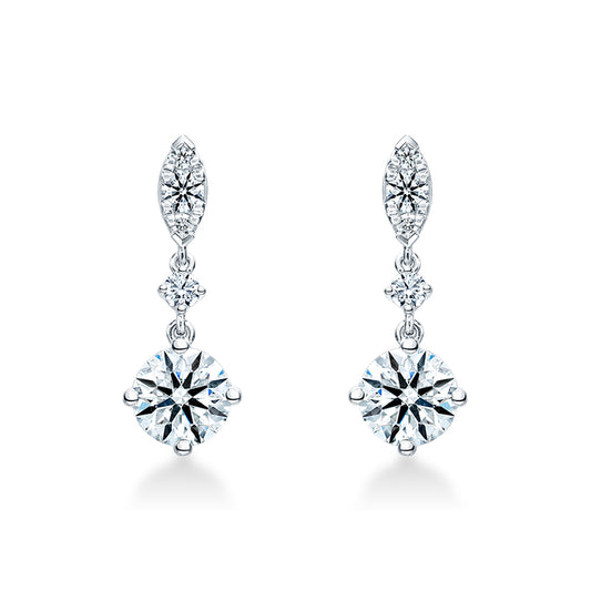 AERIAL PETITE DROP EARRINGS HFEAERPD01138W