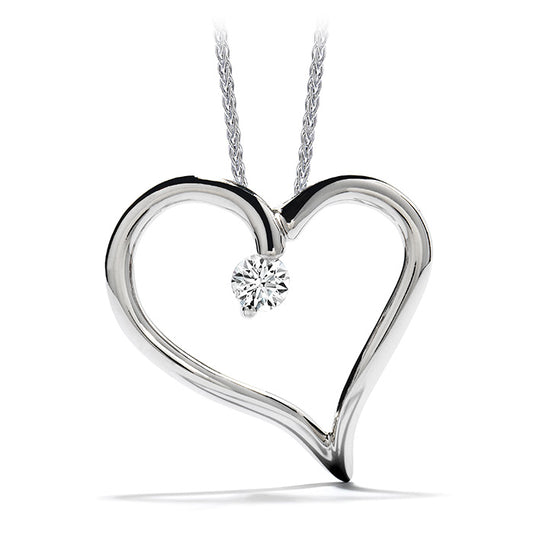 AMOROUS HEART PENDANT NECKLACE HFPSH400128W