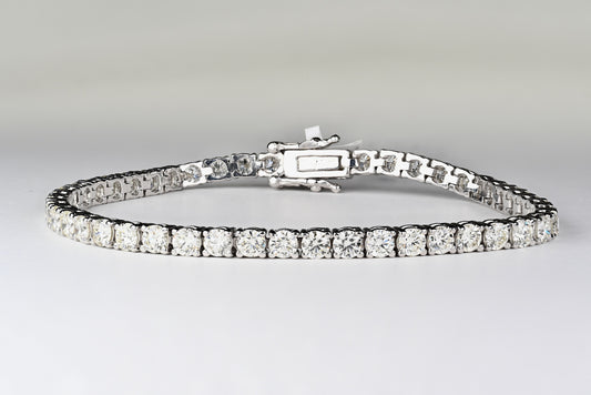 Seven Carat Classic Tennis Bracelet