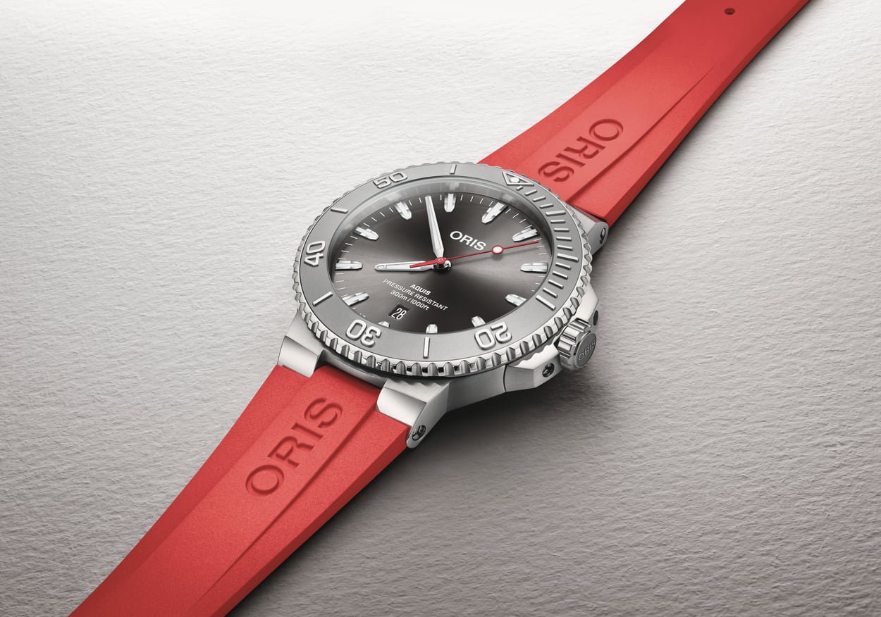 Oris Aquis Date Relief Automatic Watch 01 733 7789 4153-07 4 23 36FC