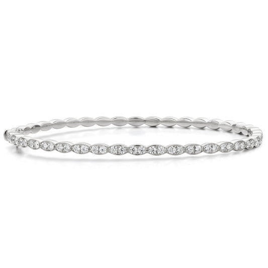 LORELEI FLORAL DIAMOND BANGLE HFBLORFLBNG00988Y-M