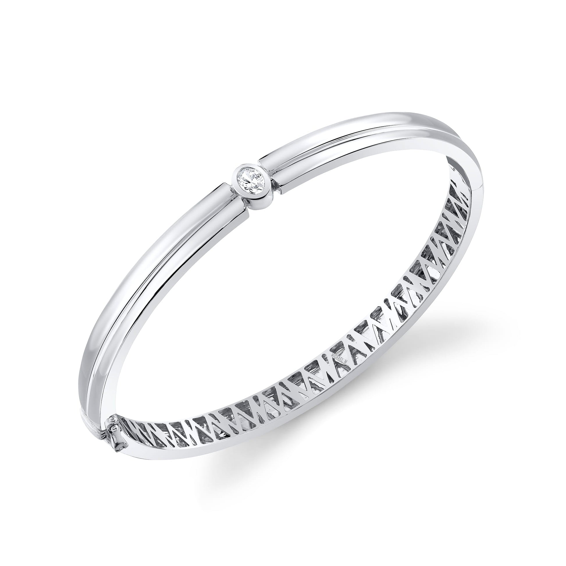 Orb Oval Split Bangle