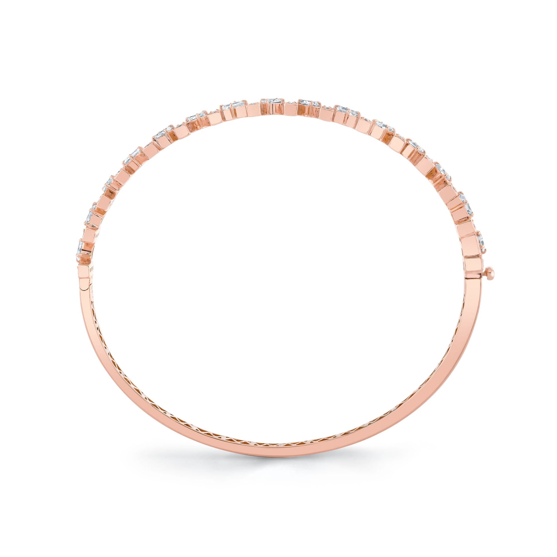 Montage Mixed-Cut Pavé Bar Bangle