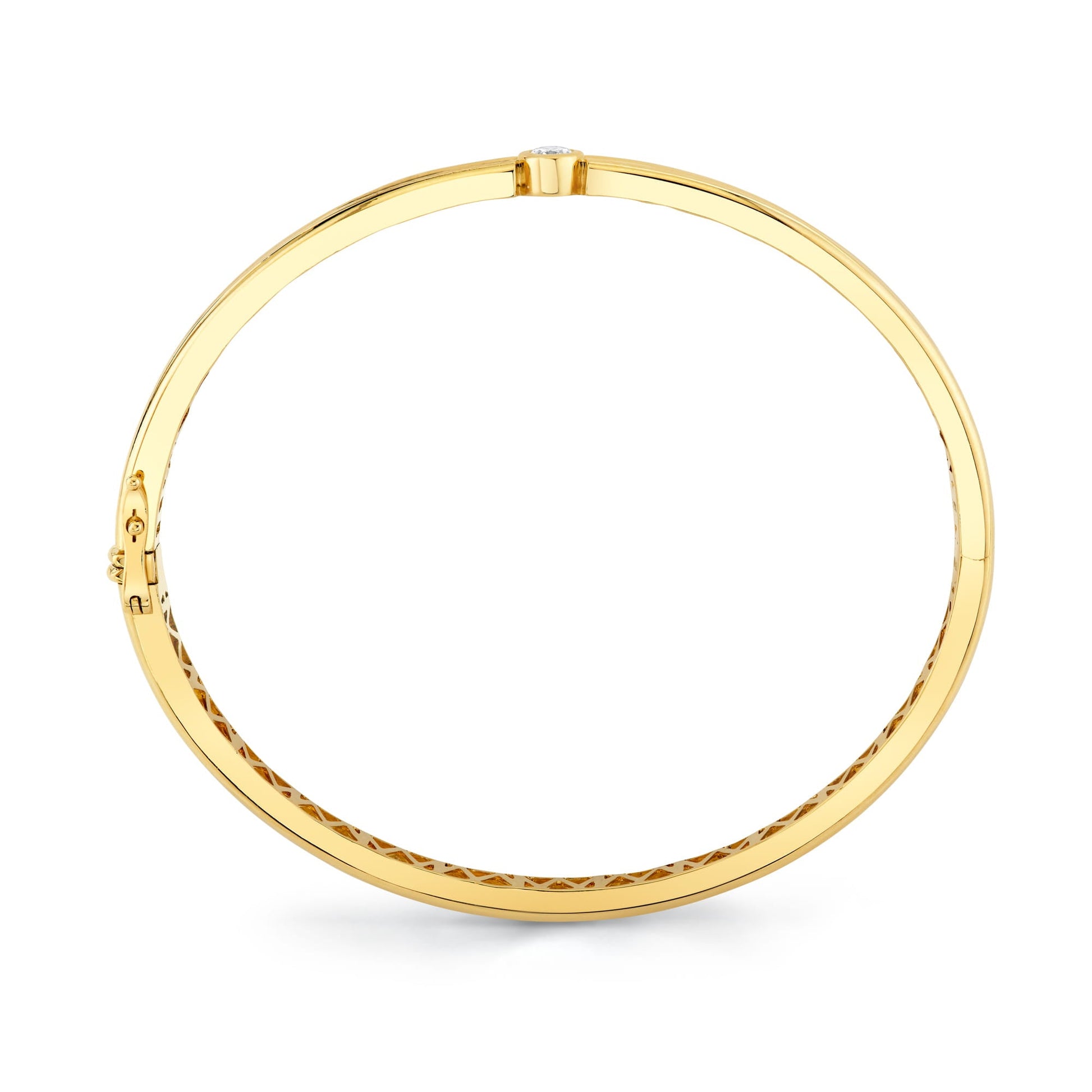 Orb Oval Split Bangle