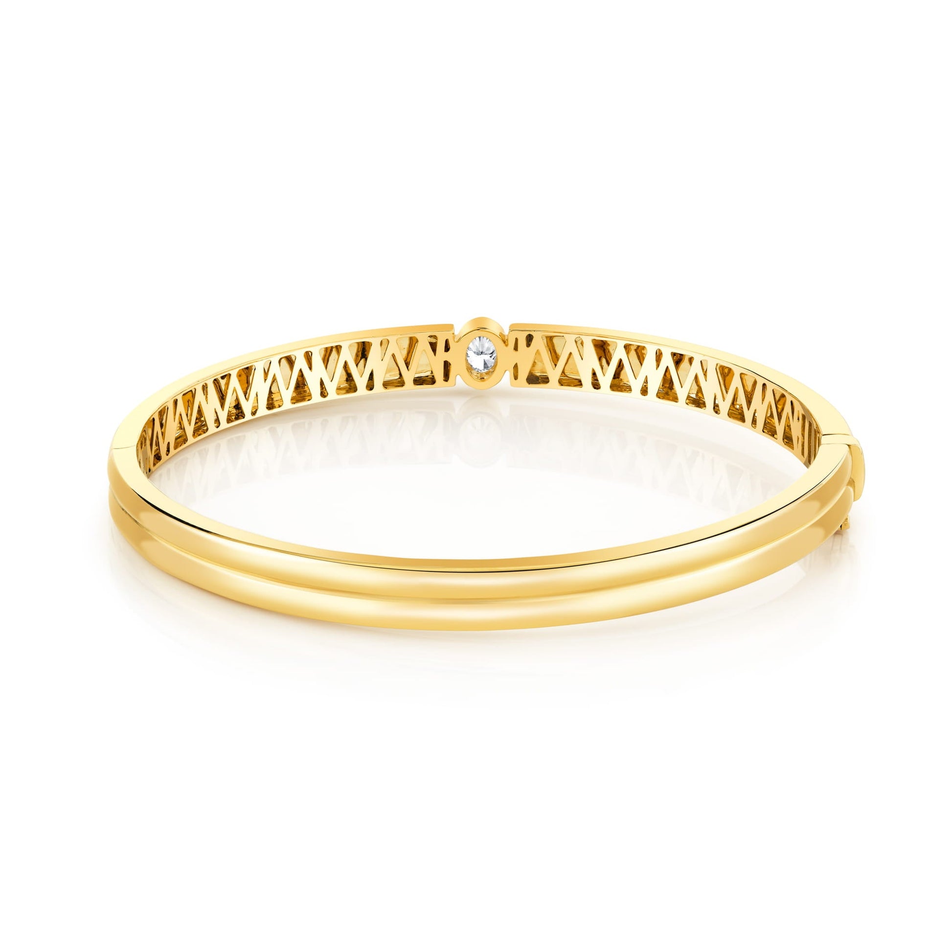 Orb Oval Split Bangle
