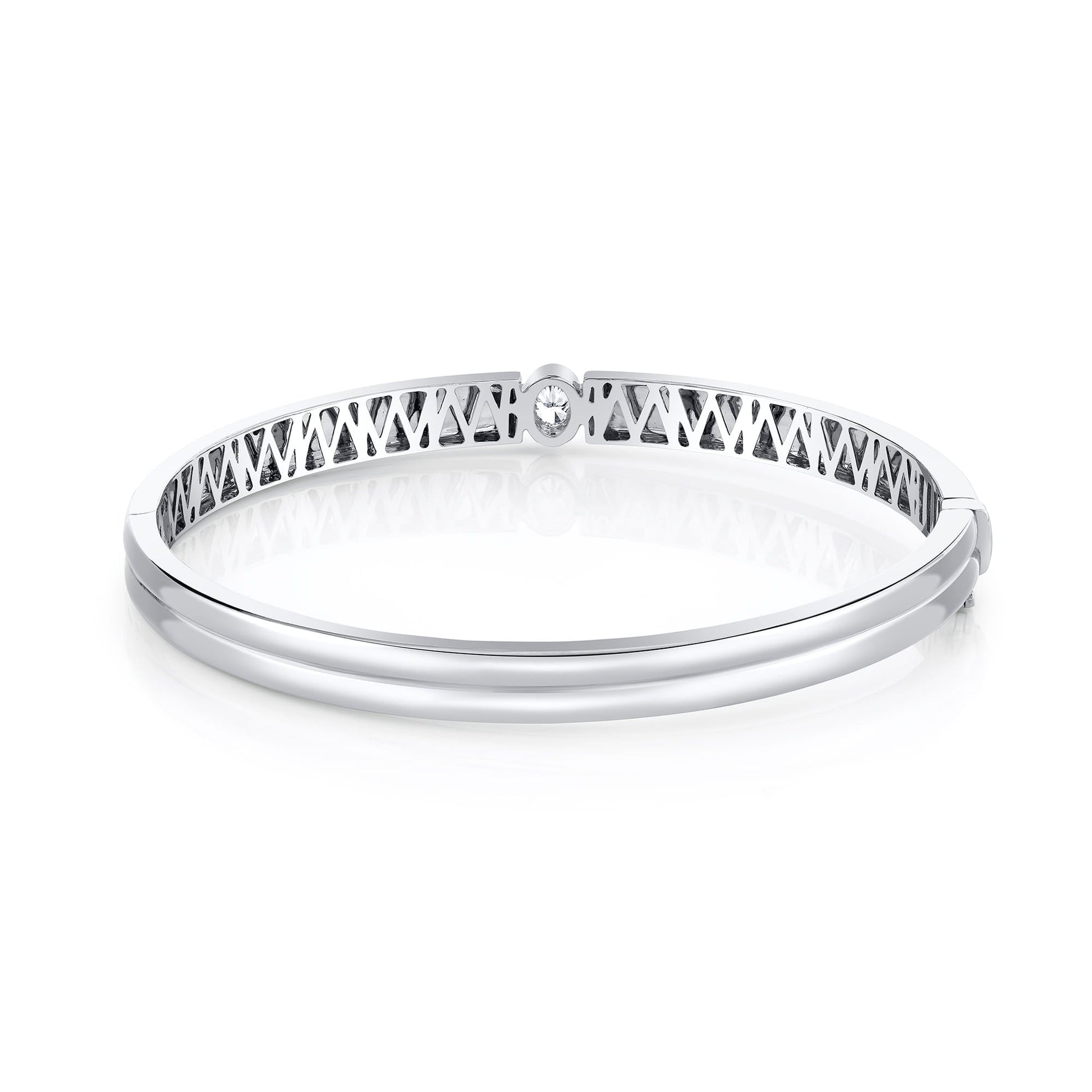 Orb Oval Split Bangle