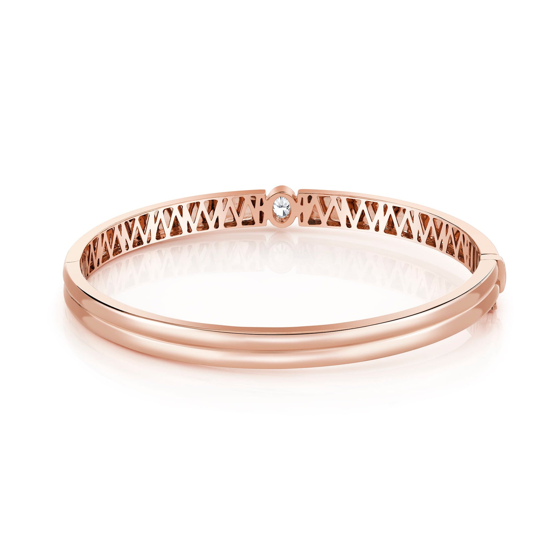 Orb Oval Split Bangle