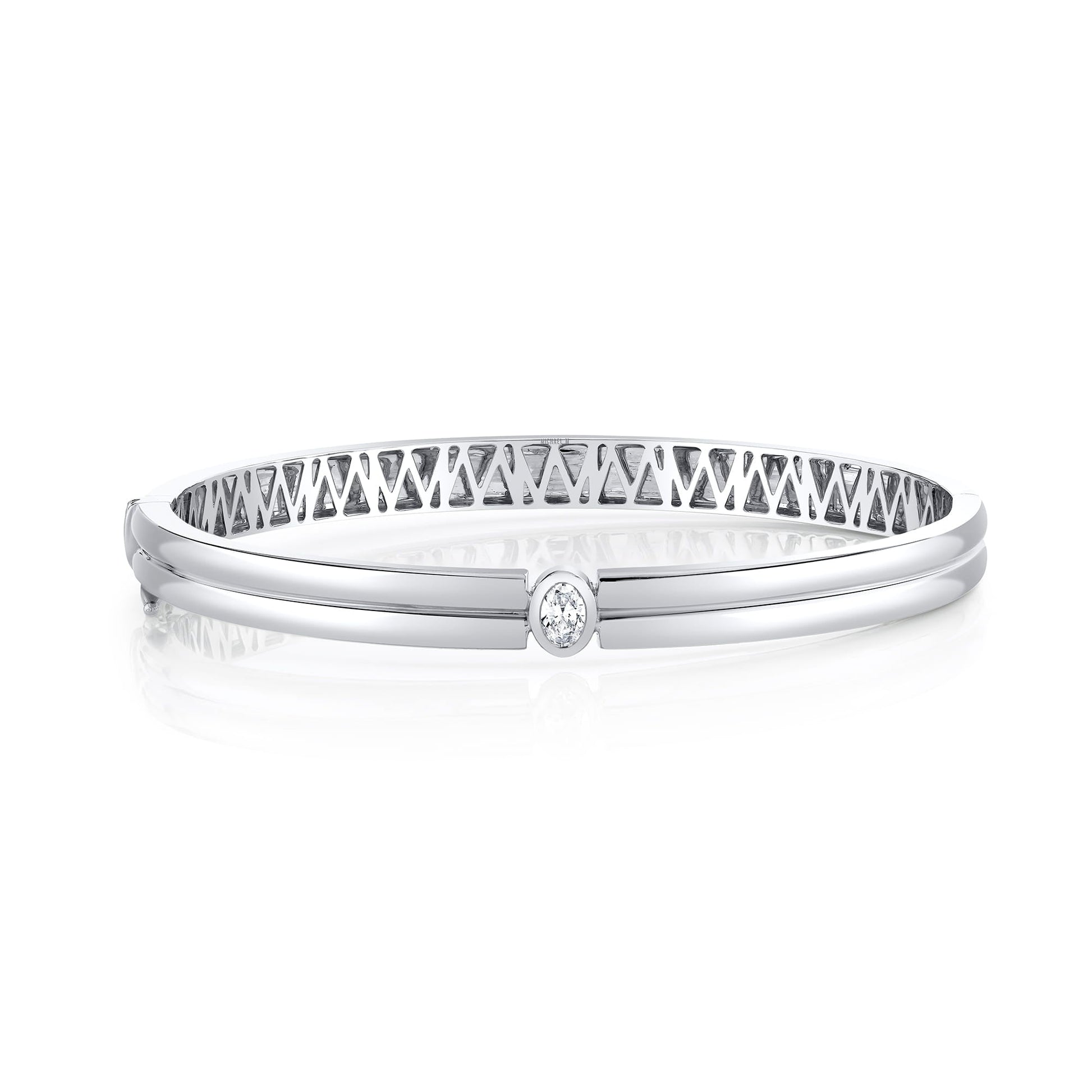 Orb Oval Split Bangle