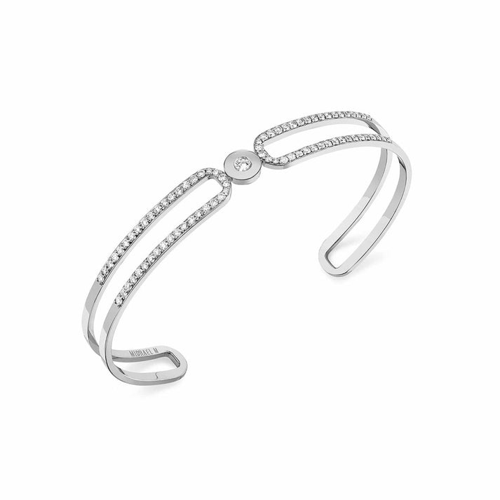 MICHAEL M Pave Alignment Cuff BR359PV