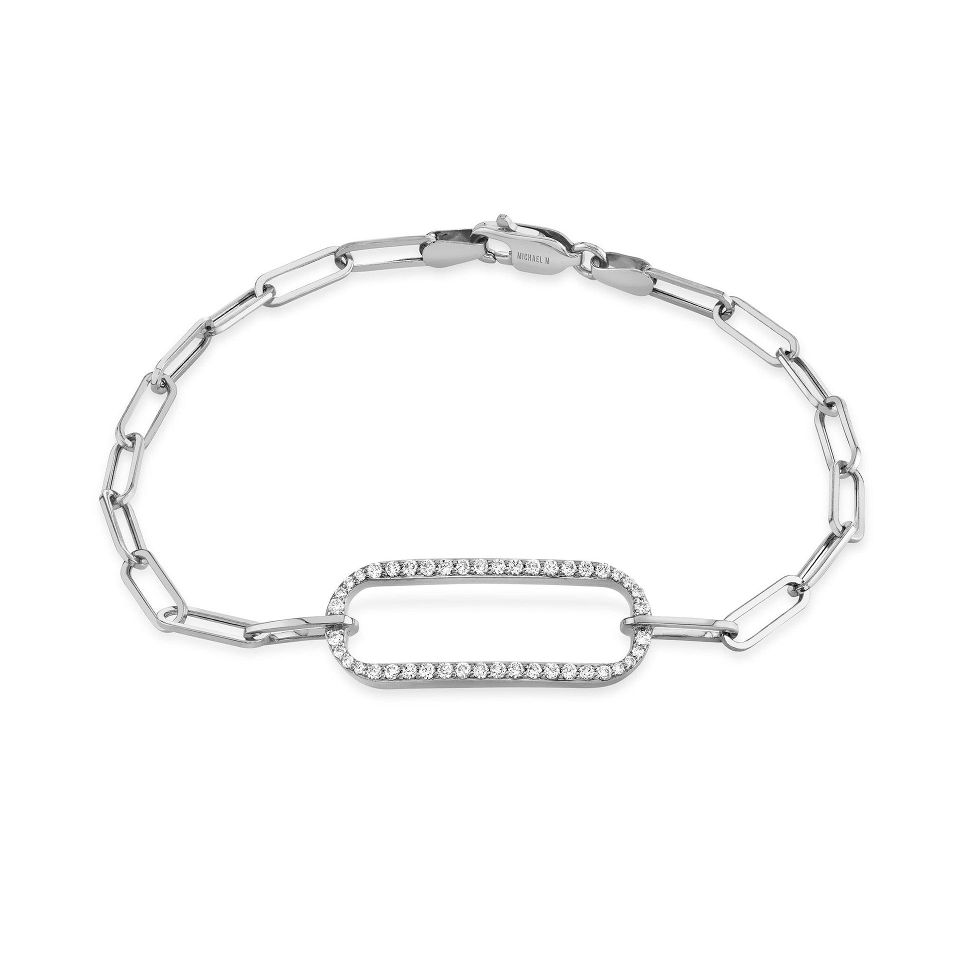 Pave Singleton Bracelet