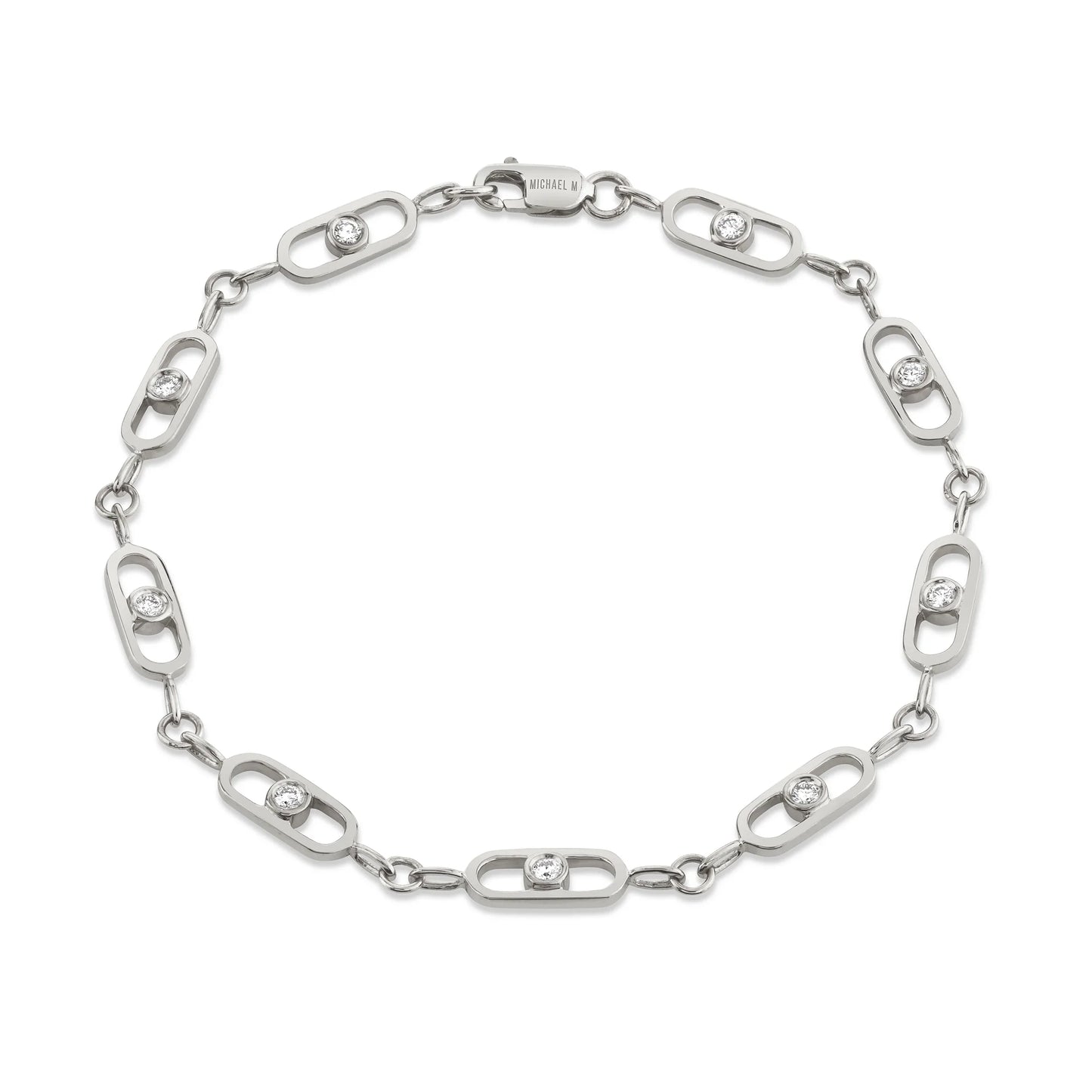 MICHAEL M Streamlined Infinity Bracelet BR520