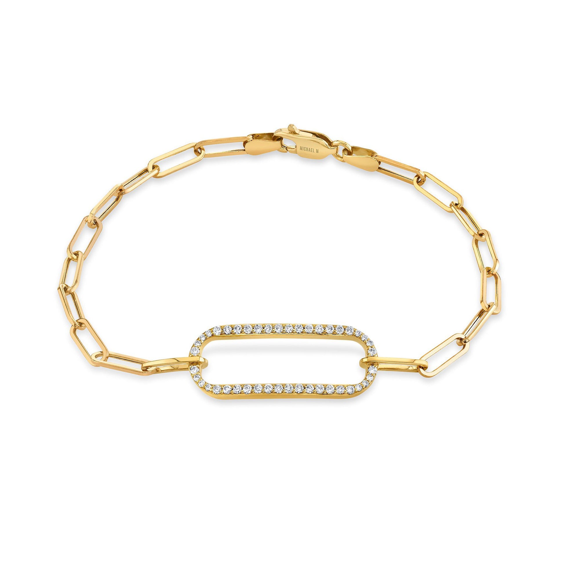 Pave Singleton Bracelet