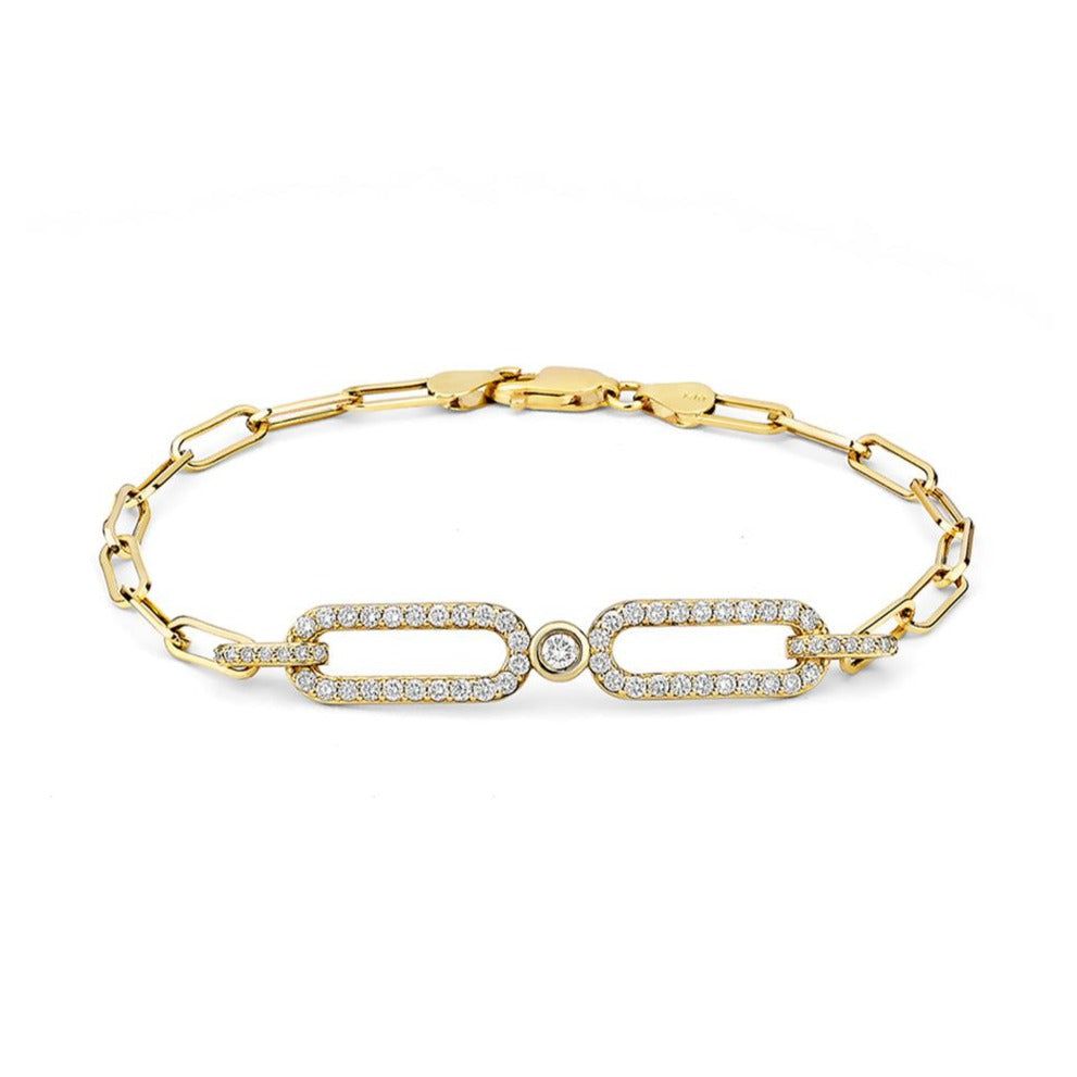 Double Link ID Bracelet