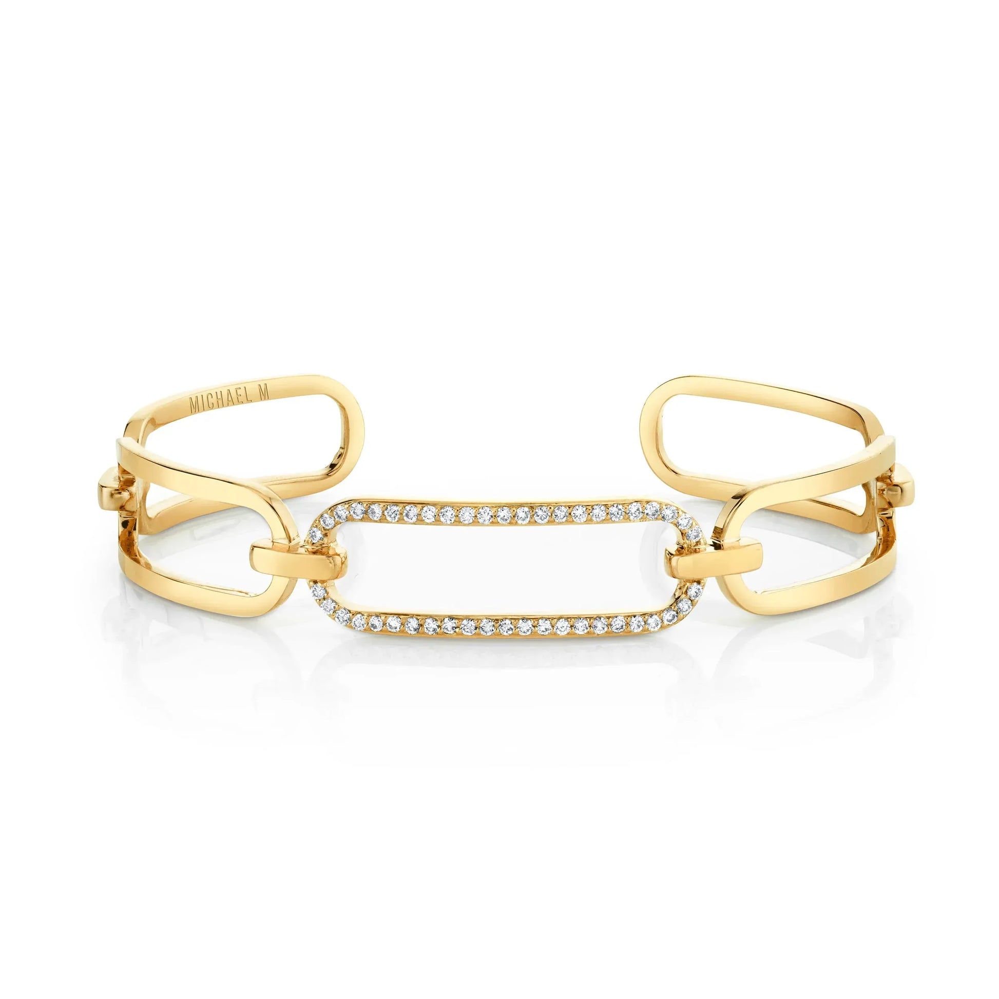 MICHAEL M Endless Link Cuff BR516