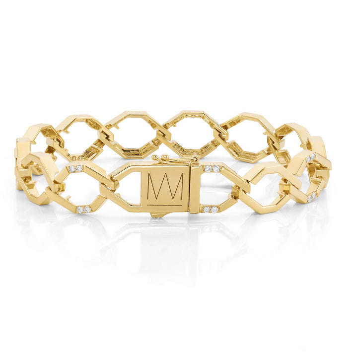 MICHAEL M Octave Chain Link Bracelet 