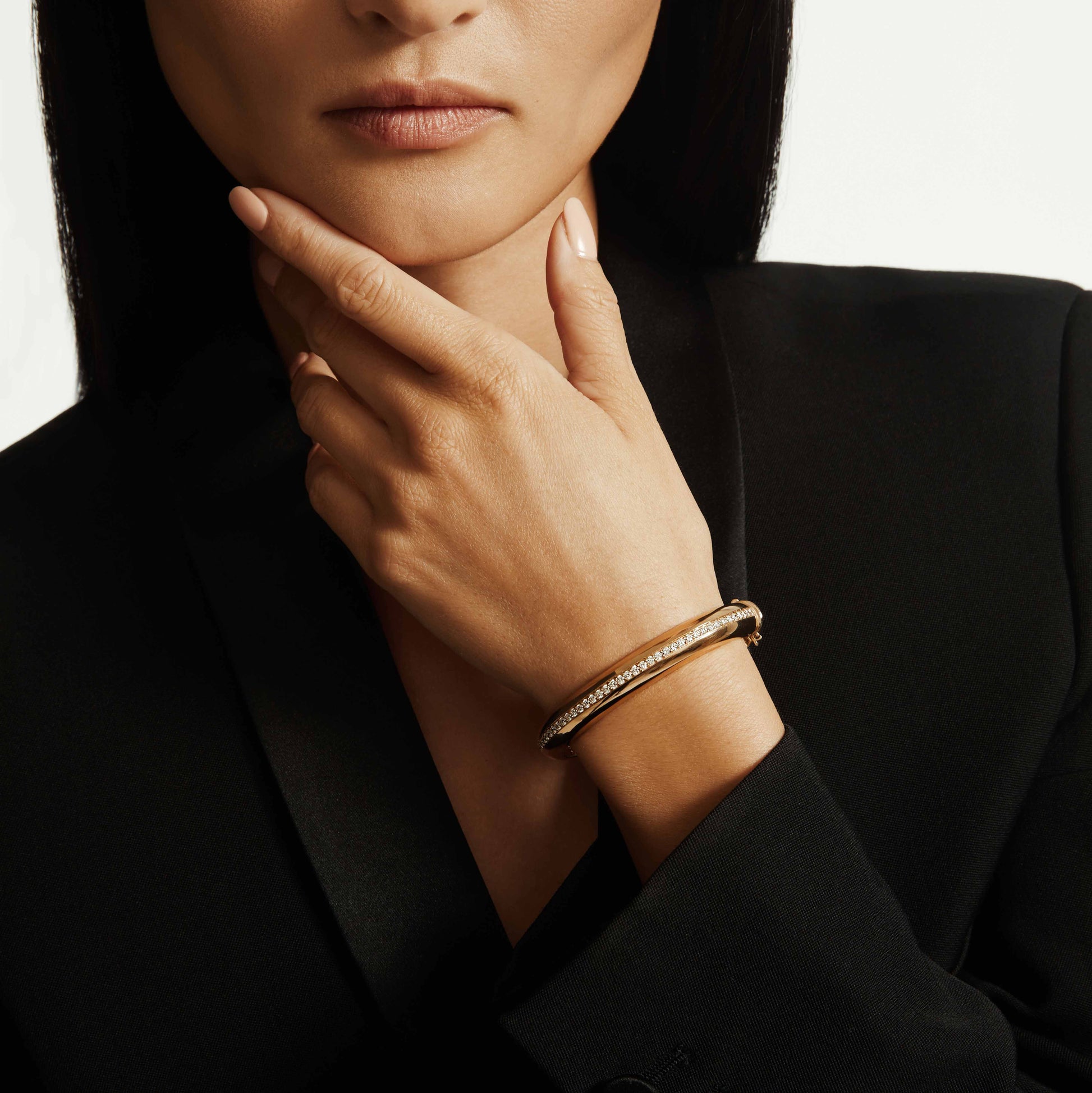 Orb Split Hinged Bracelet