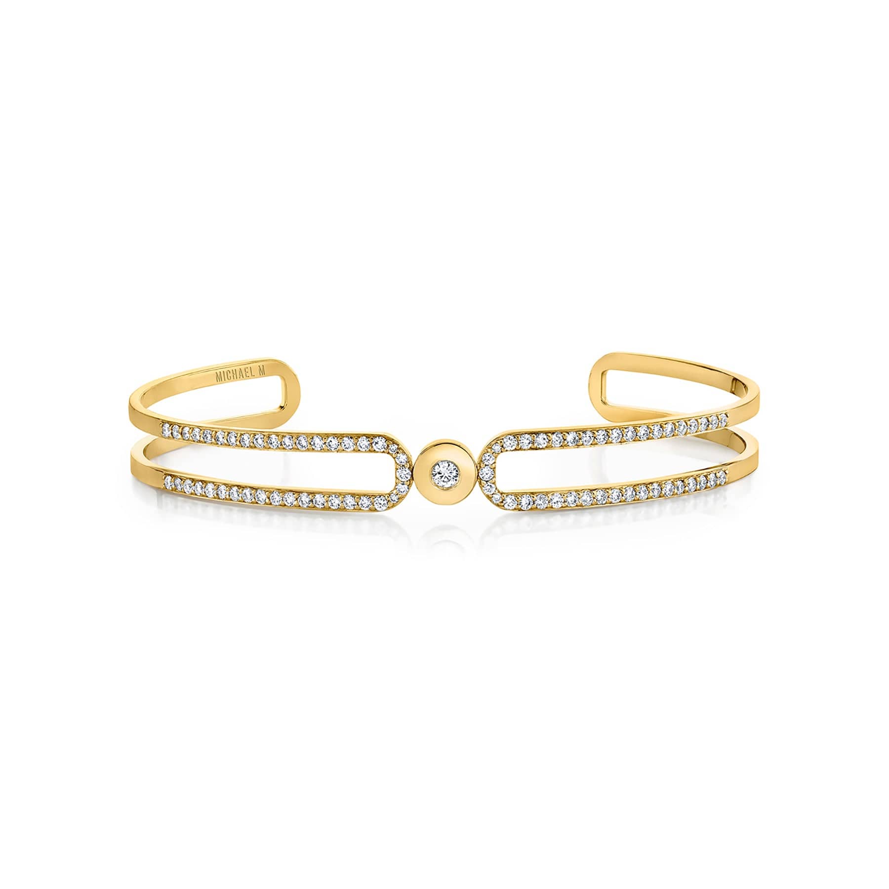 MICHAEL M Pave Alignment Cuff BR359PV
