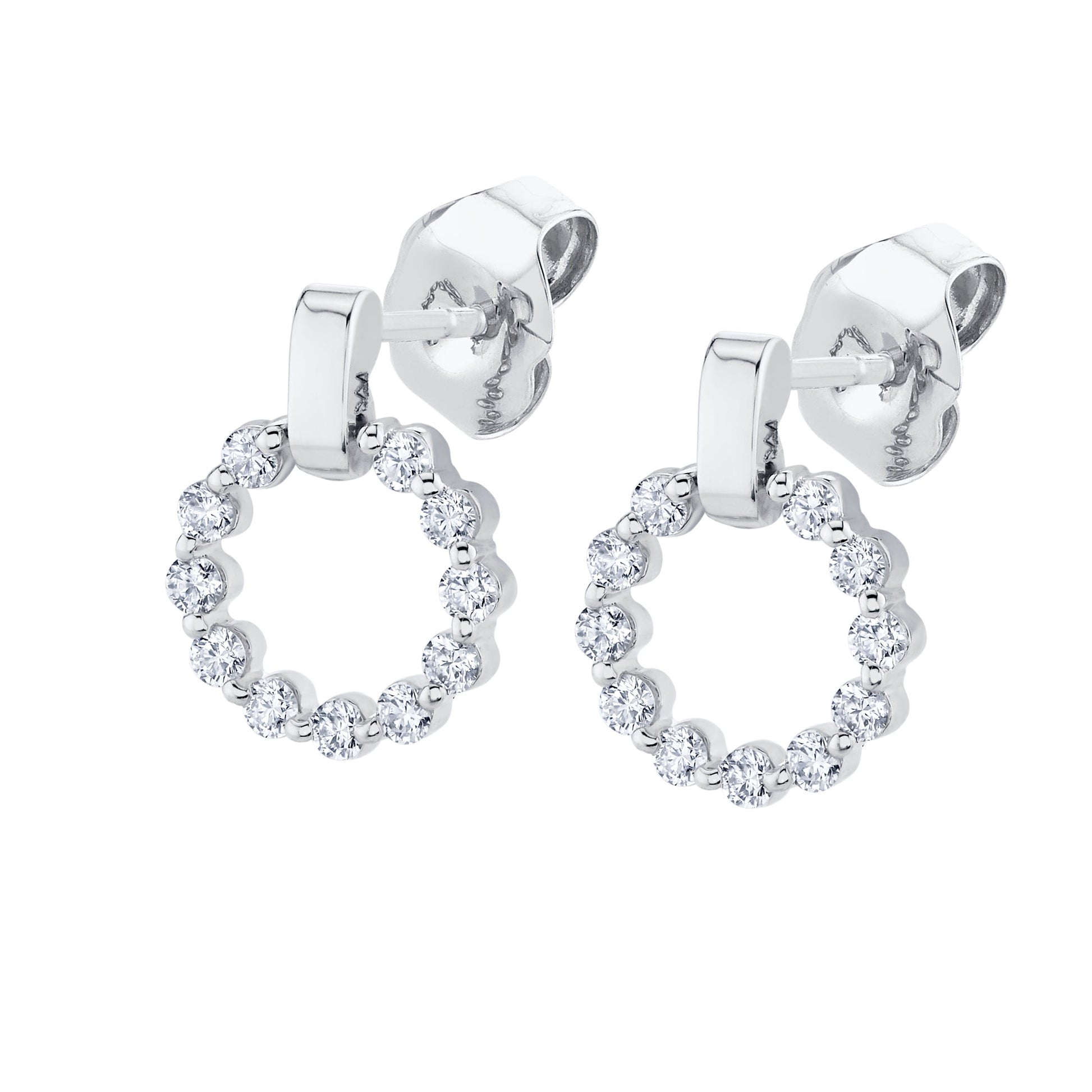 Cloud Single Drop Earrings