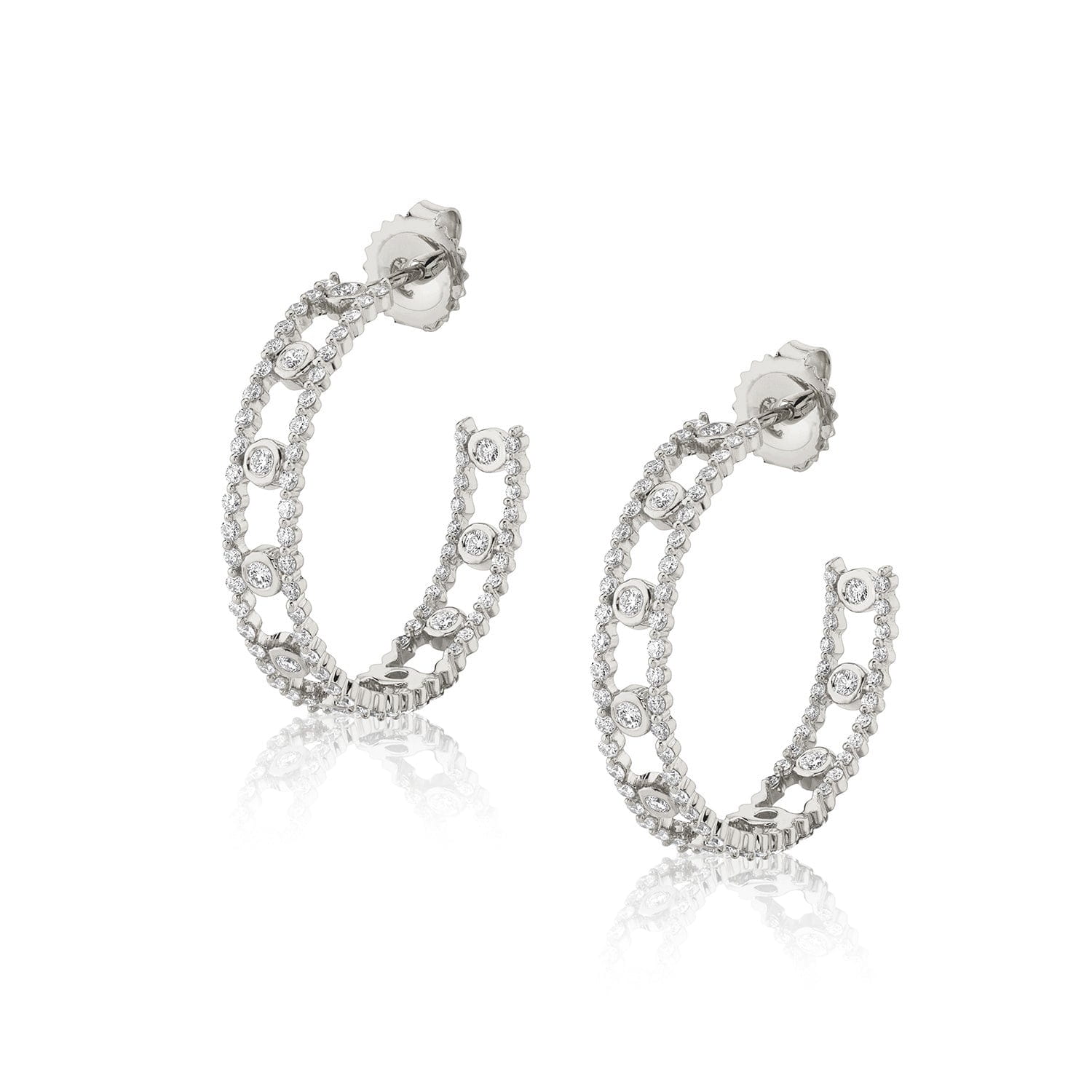 Cloud Stacked Hoops