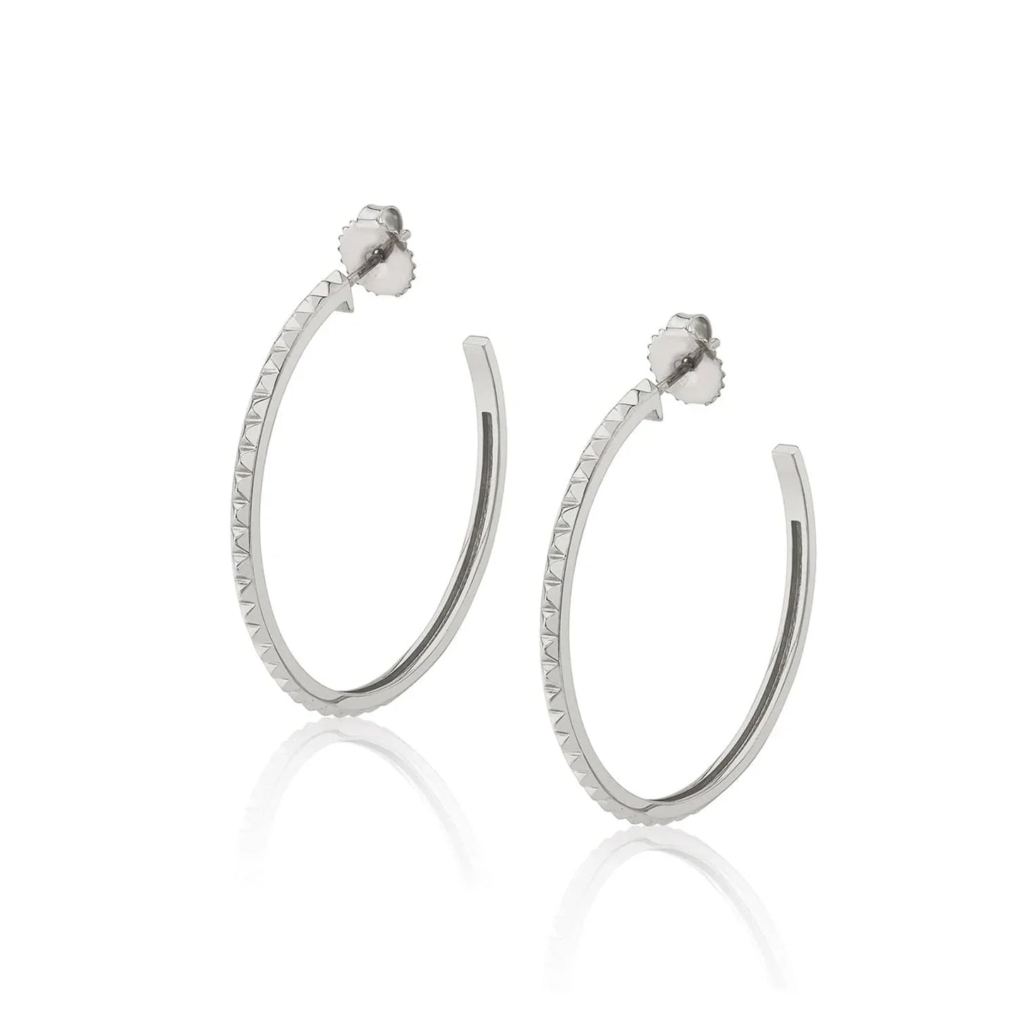 MICHAEL M Foundation Hoop Earrings ER368