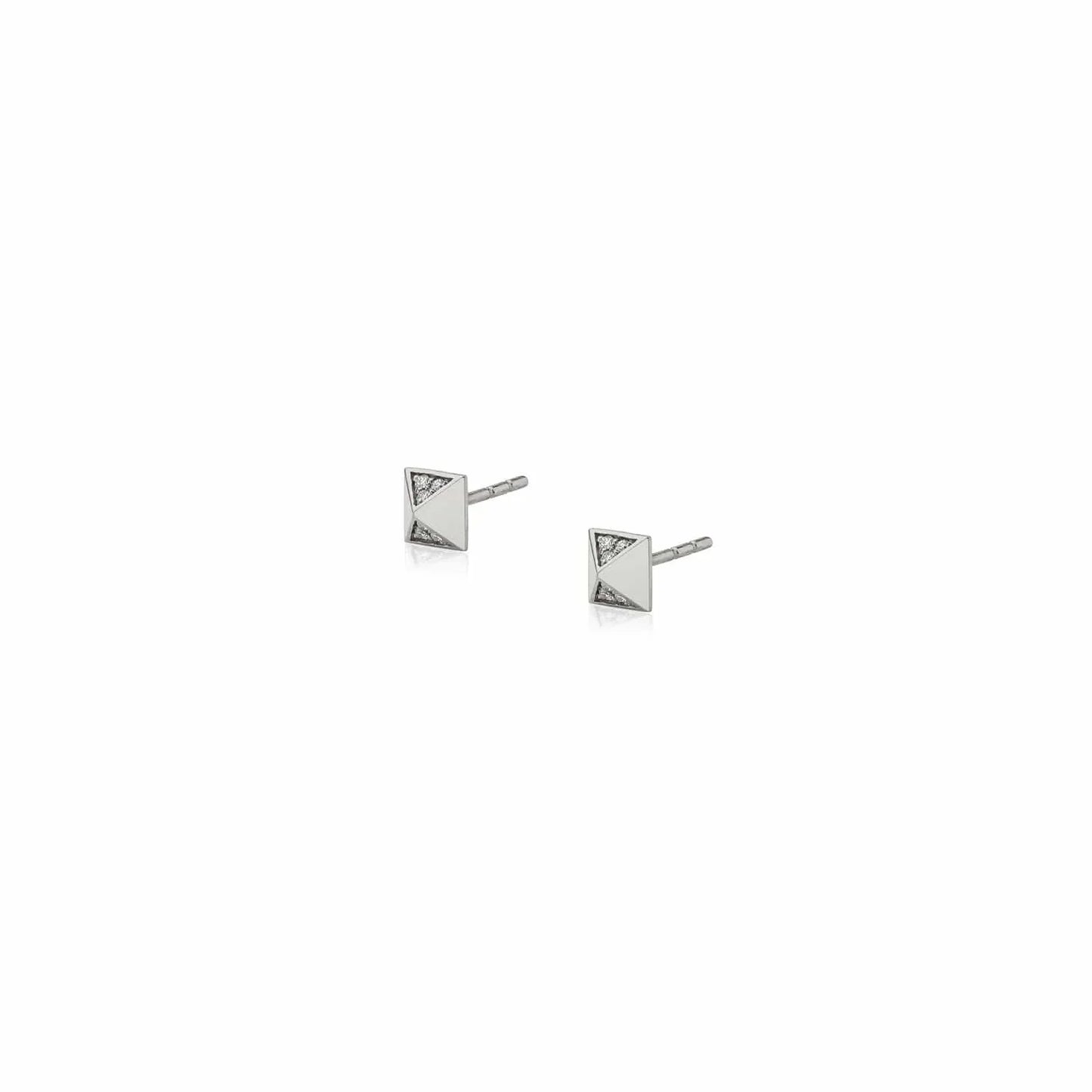 MICHAEL M Foundation Pyramid Stud Earrings ER371