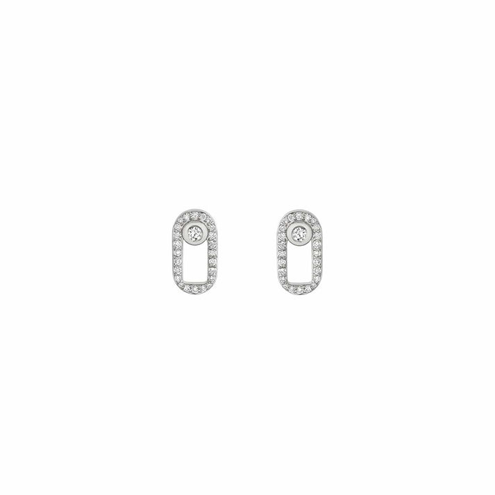 MICHAEL M Pave Singleton Studs ER354PV