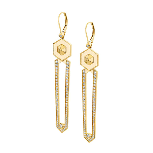 Hex Dagger Earrings