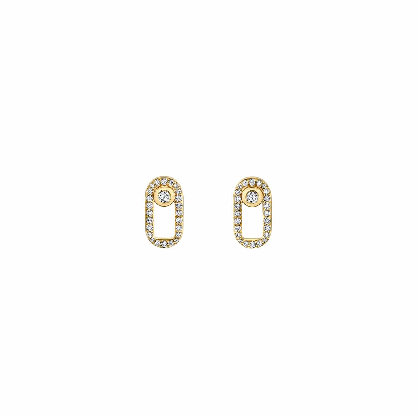 MICHAEL M Pave Singleton Studs ER354PV