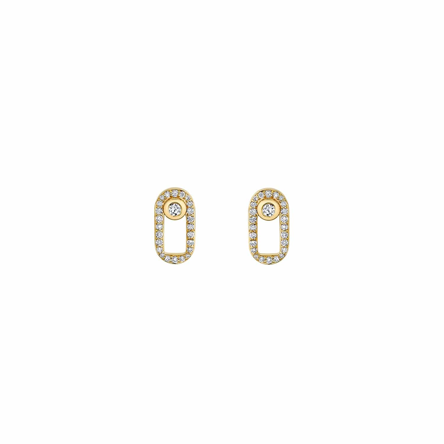 MICHAEL M Pave Singleton Studs ER354PV