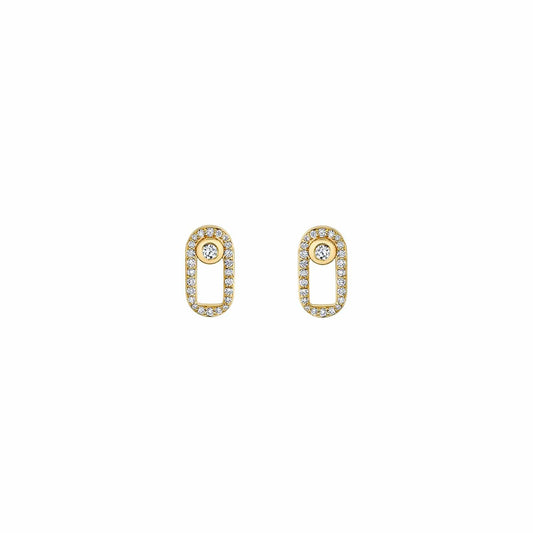 MICHAEL M Pave Singleton Studs ER354PV