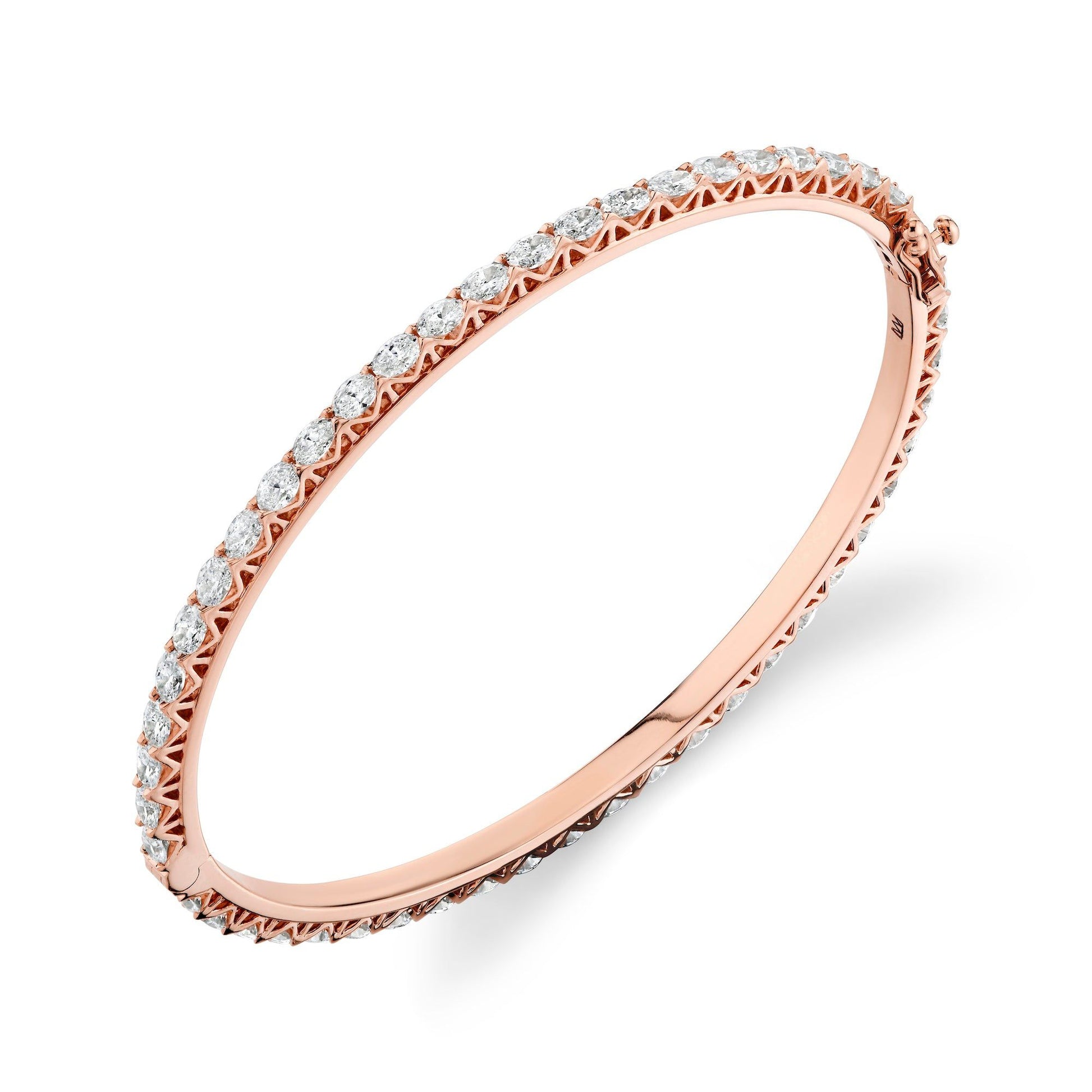 Meksian Oval Eternity Bangle