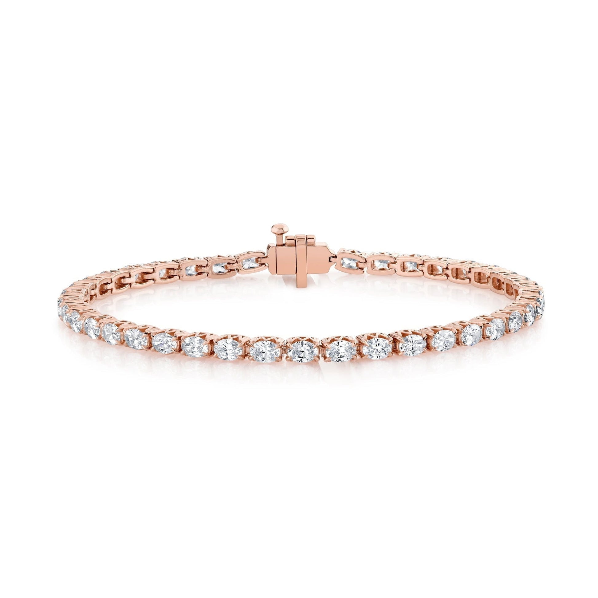 Meksian Oval Tennis Bracelet