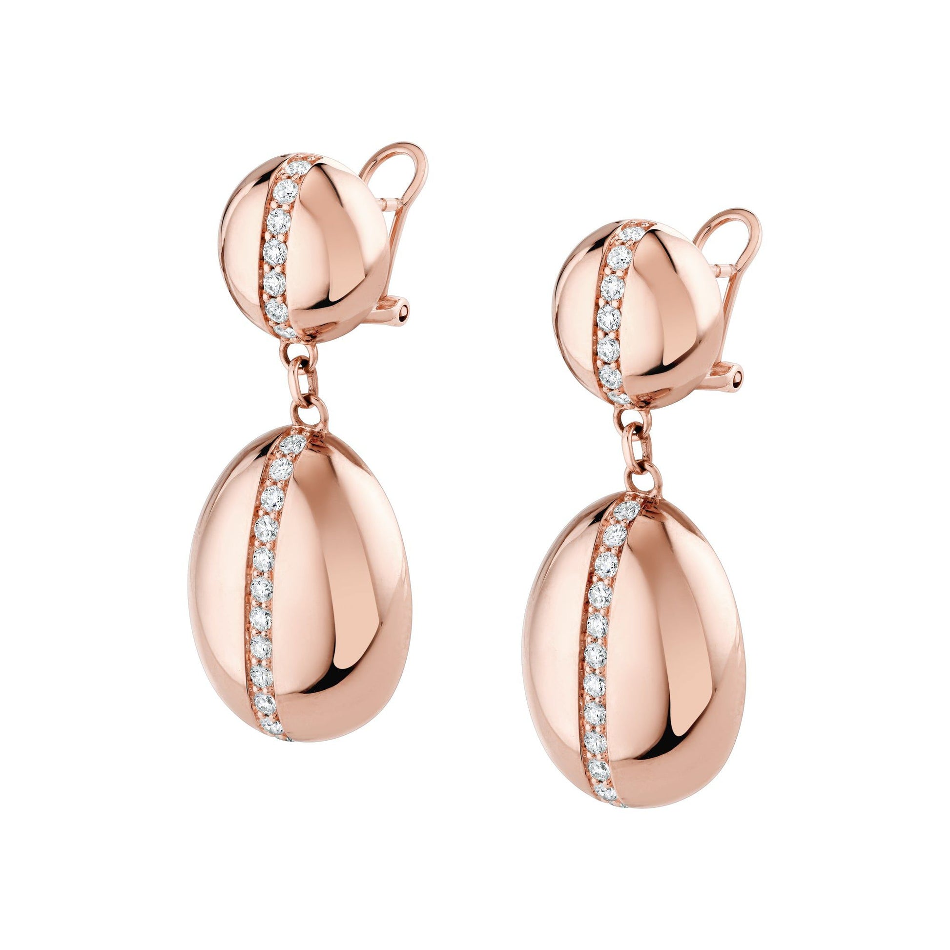 Orb Double Drop Earrings