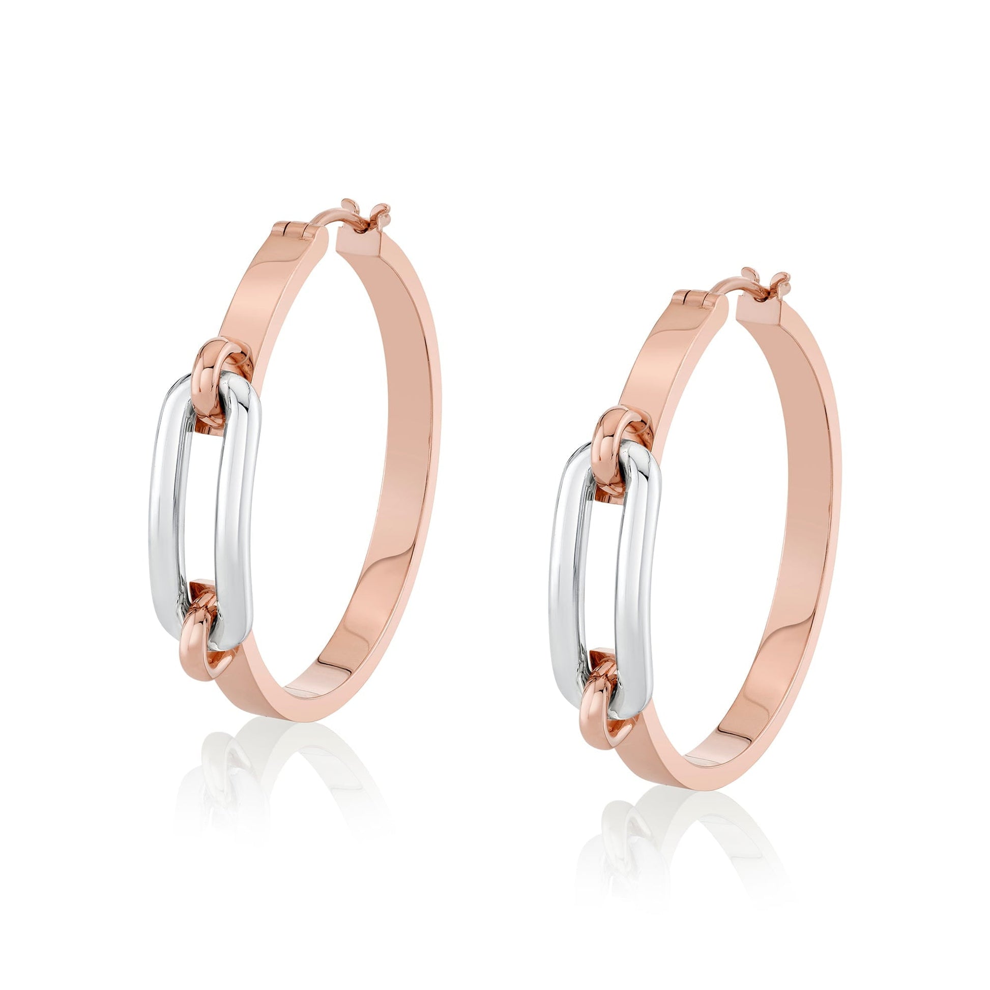Link Hoop Earrings