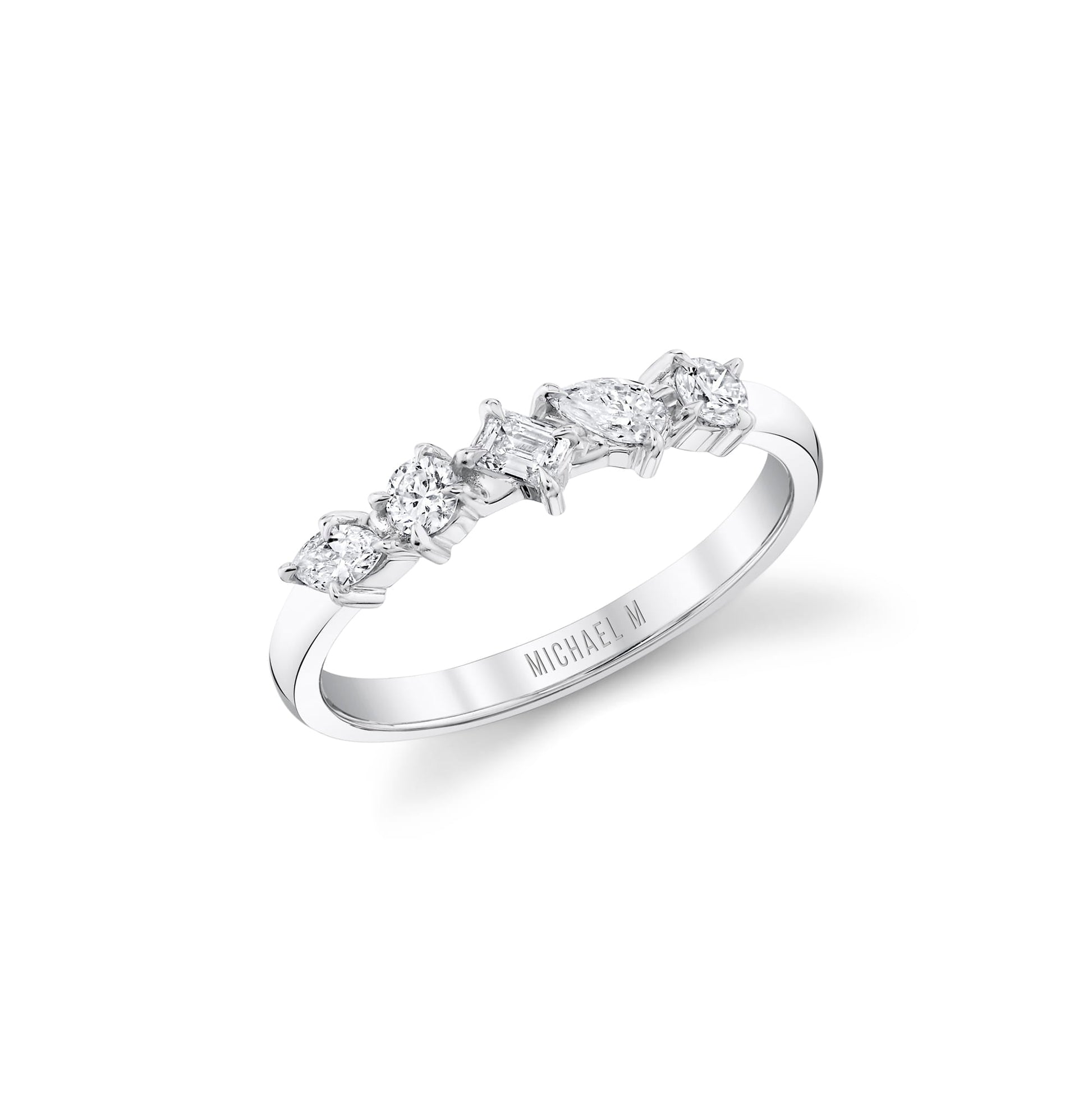 Mini Montage Mixed-Cut Diamond Ring