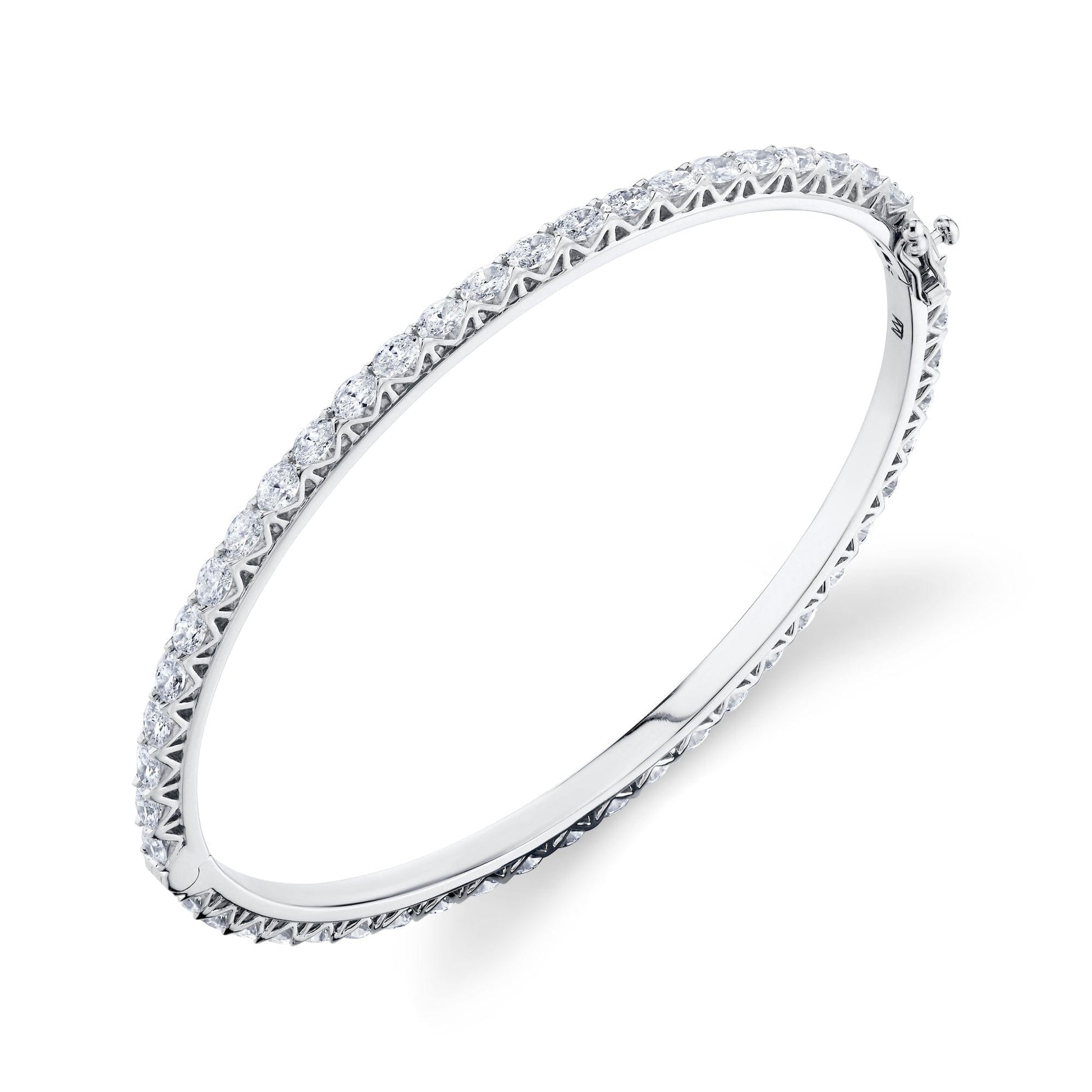 Meksian Oval Eternity Bangle