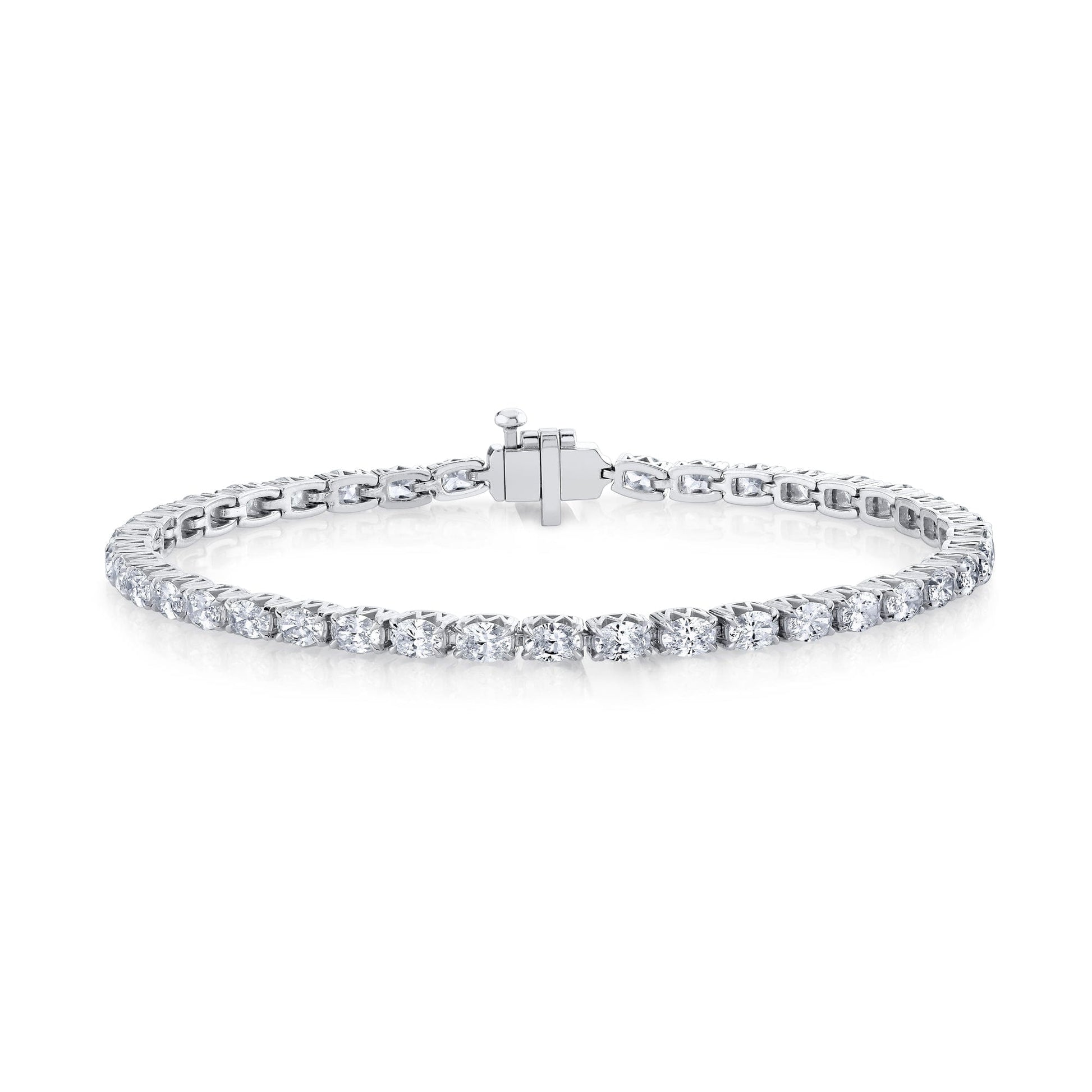 Meksian Oval Tennis Bracelet