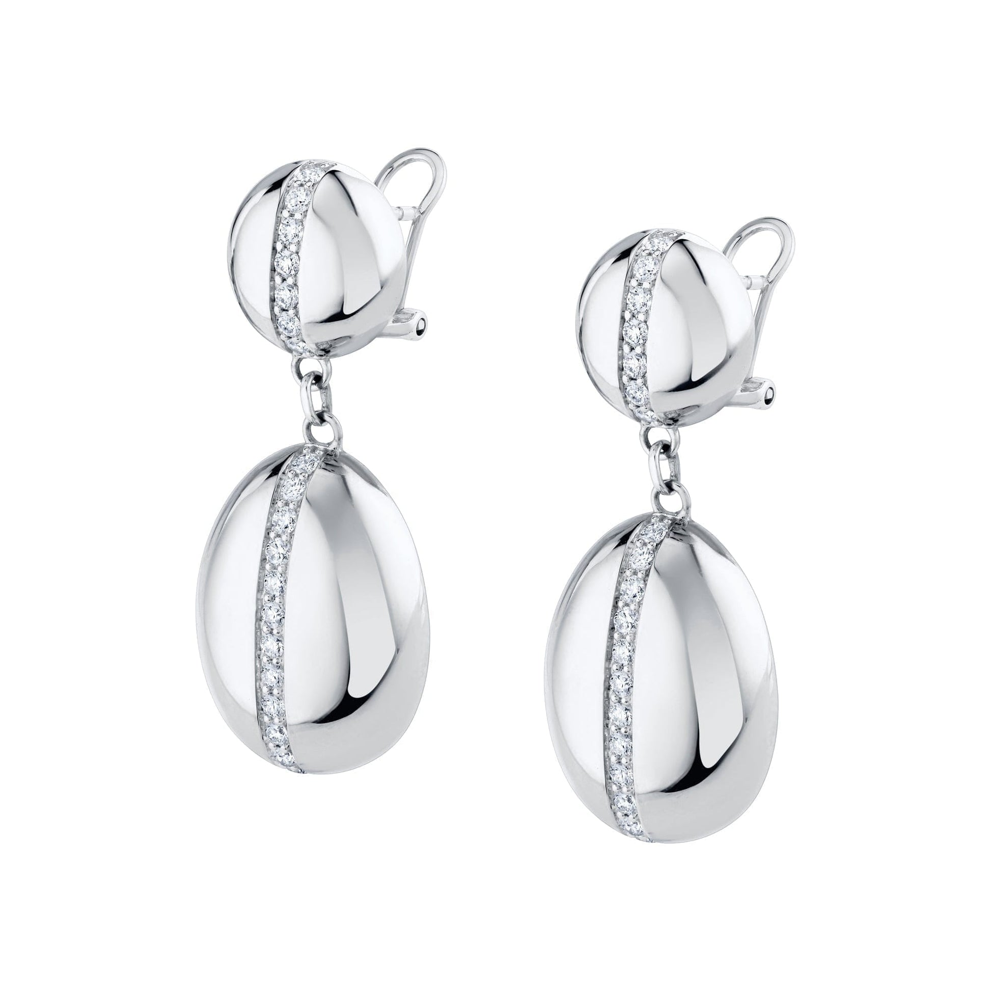 Orb Double Drop Earrings