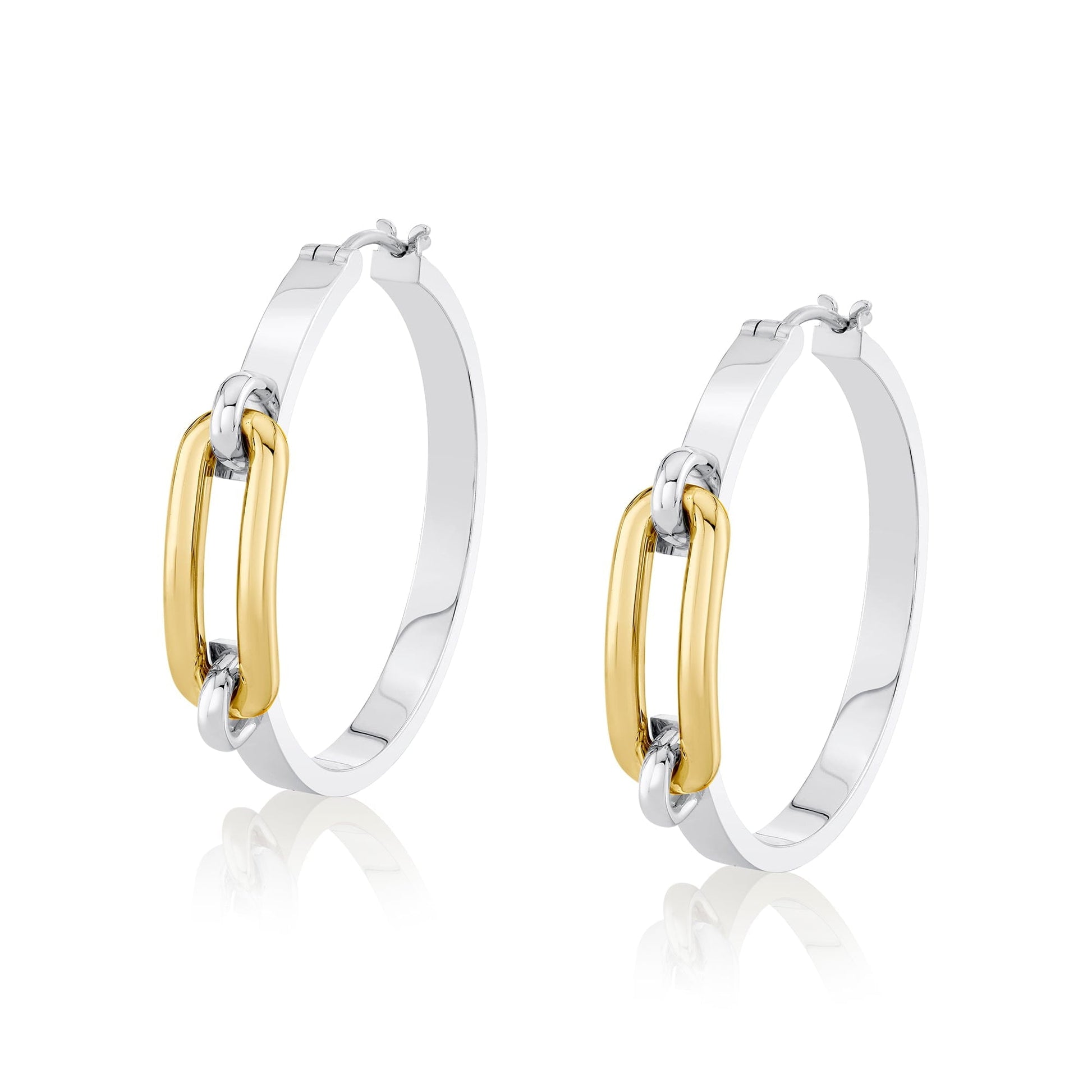 Link Hoop Earrings