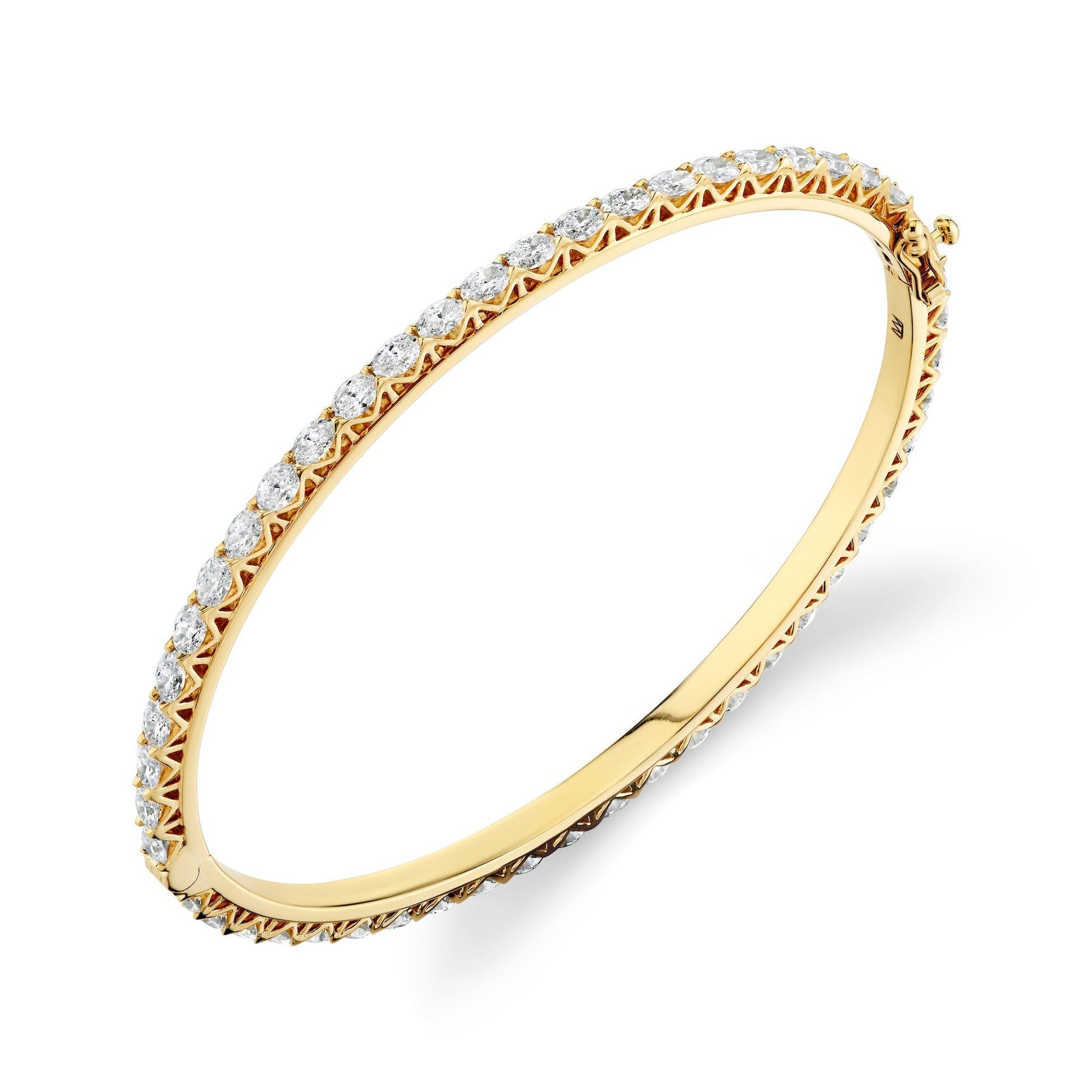 Meksian Oval Eternity Bangle