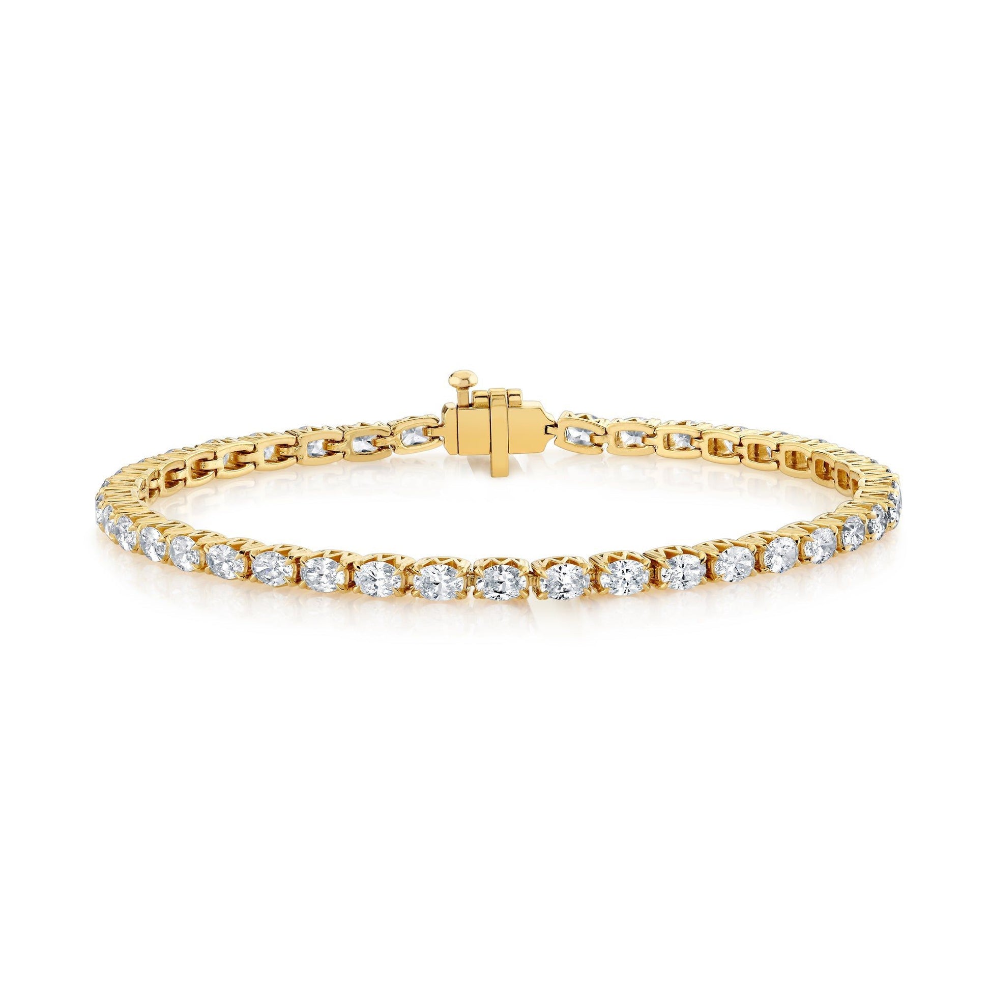 Meksian Oval Tennis Bracelet