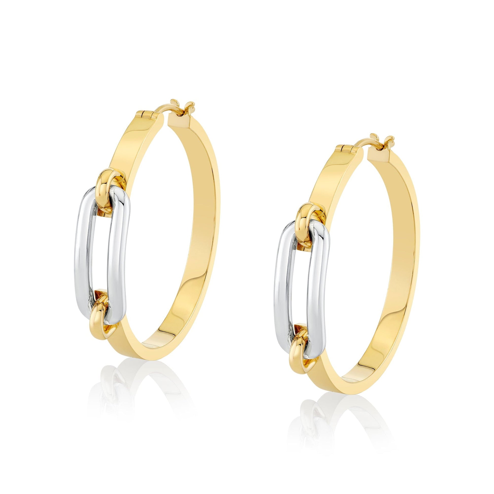 Link Hoop Earrings