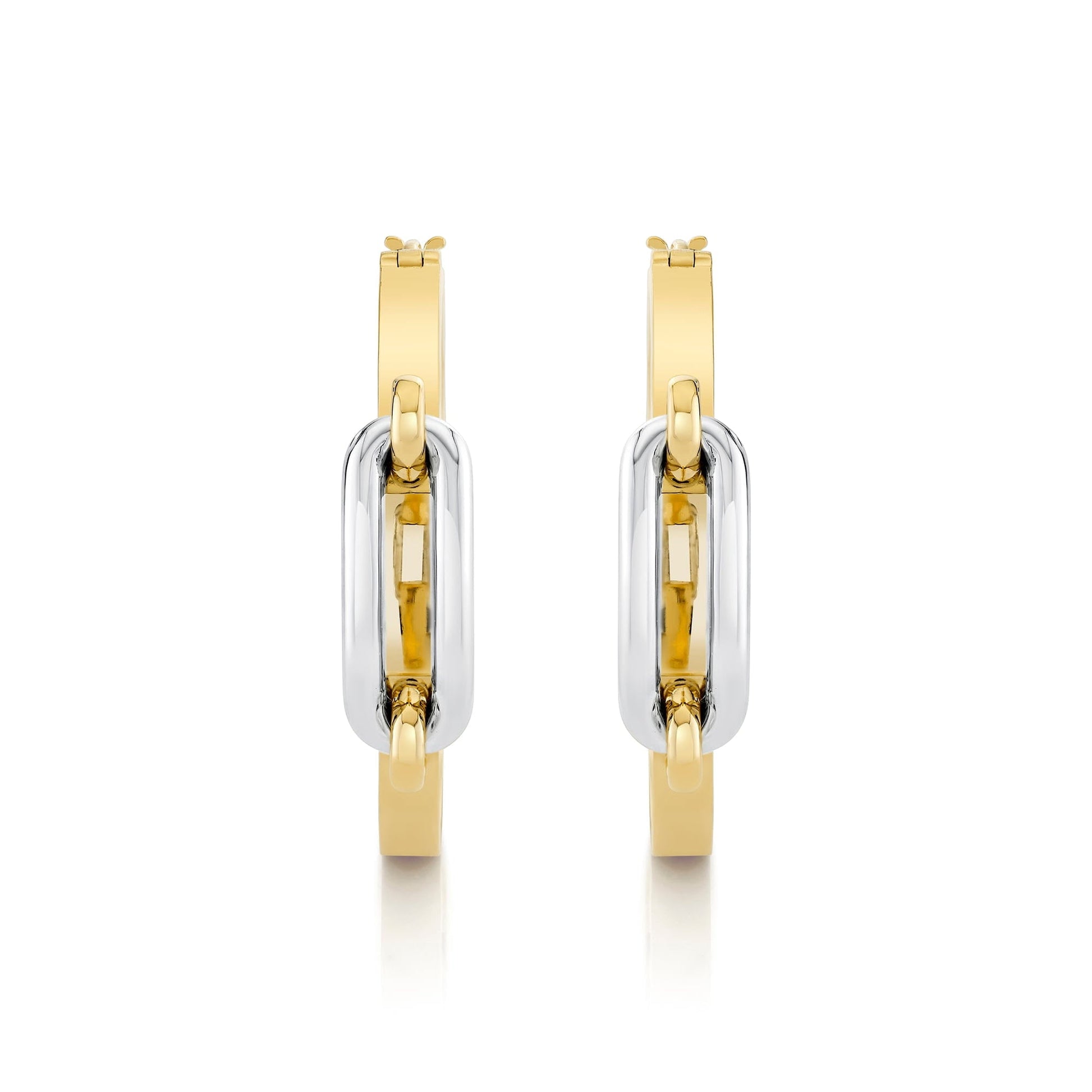 Link Hoop Earrings