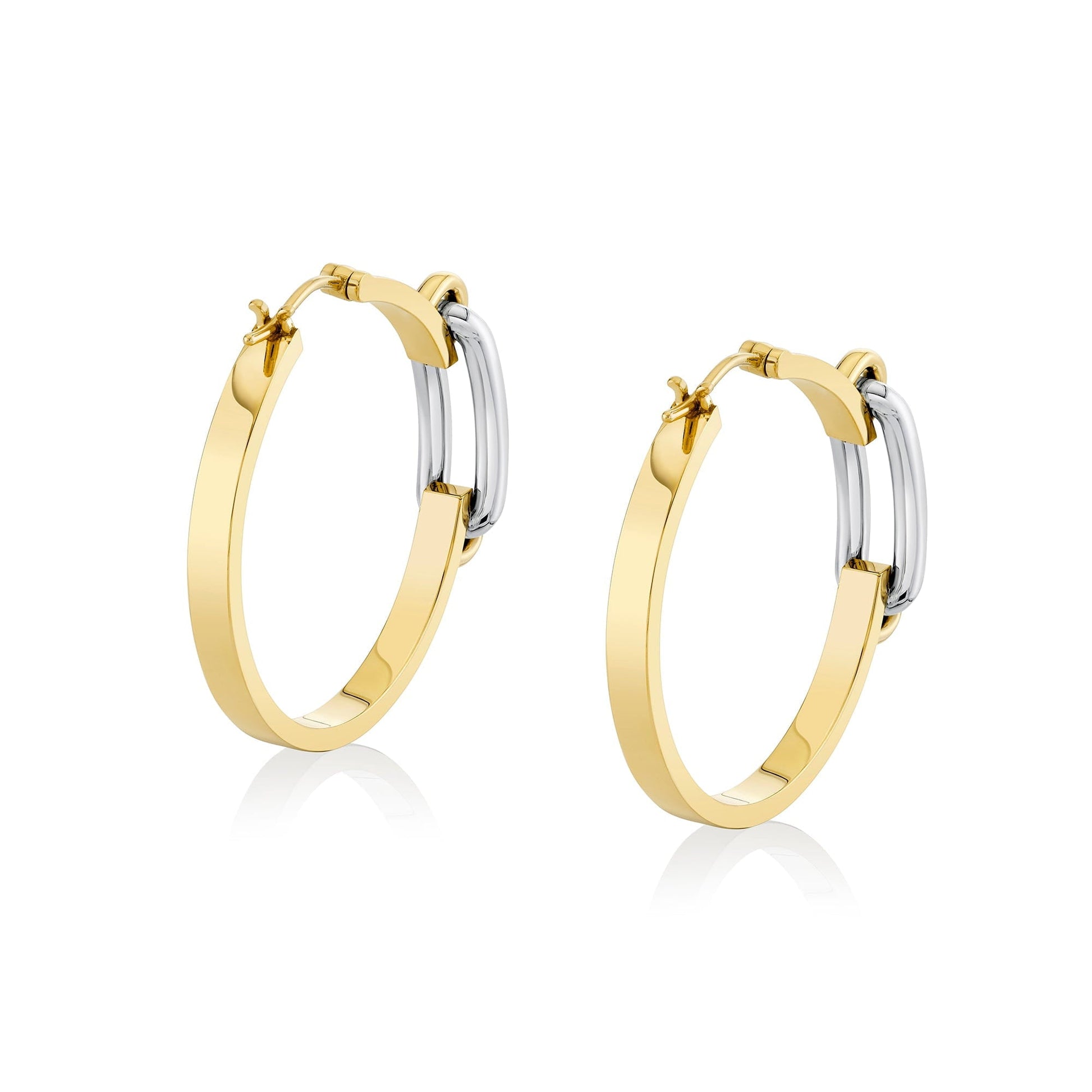 Link Hoop Earrings