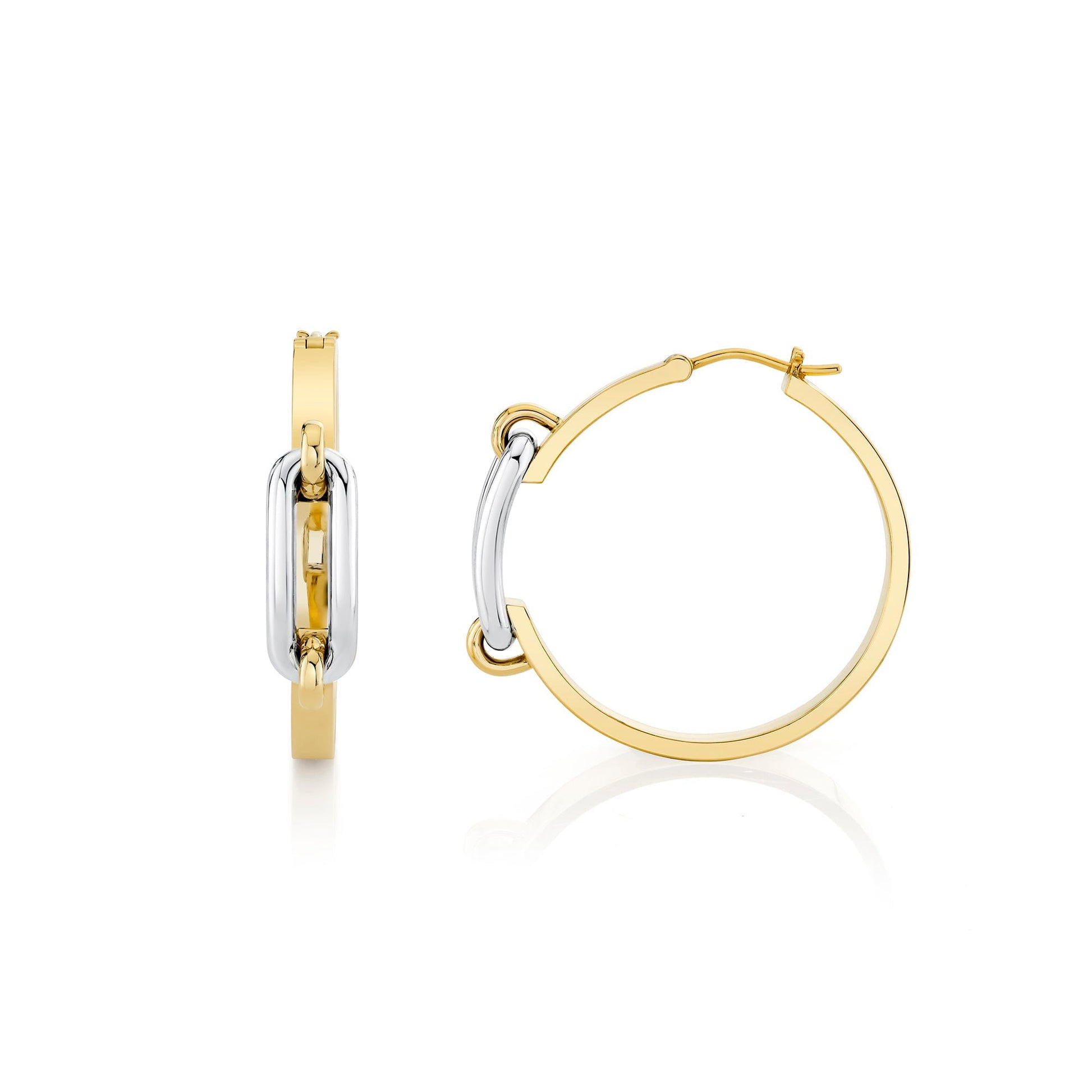 Link Hoop Earrings