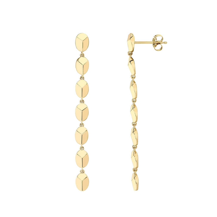 MICHAEL M Carve Drop Earrings ER459YG