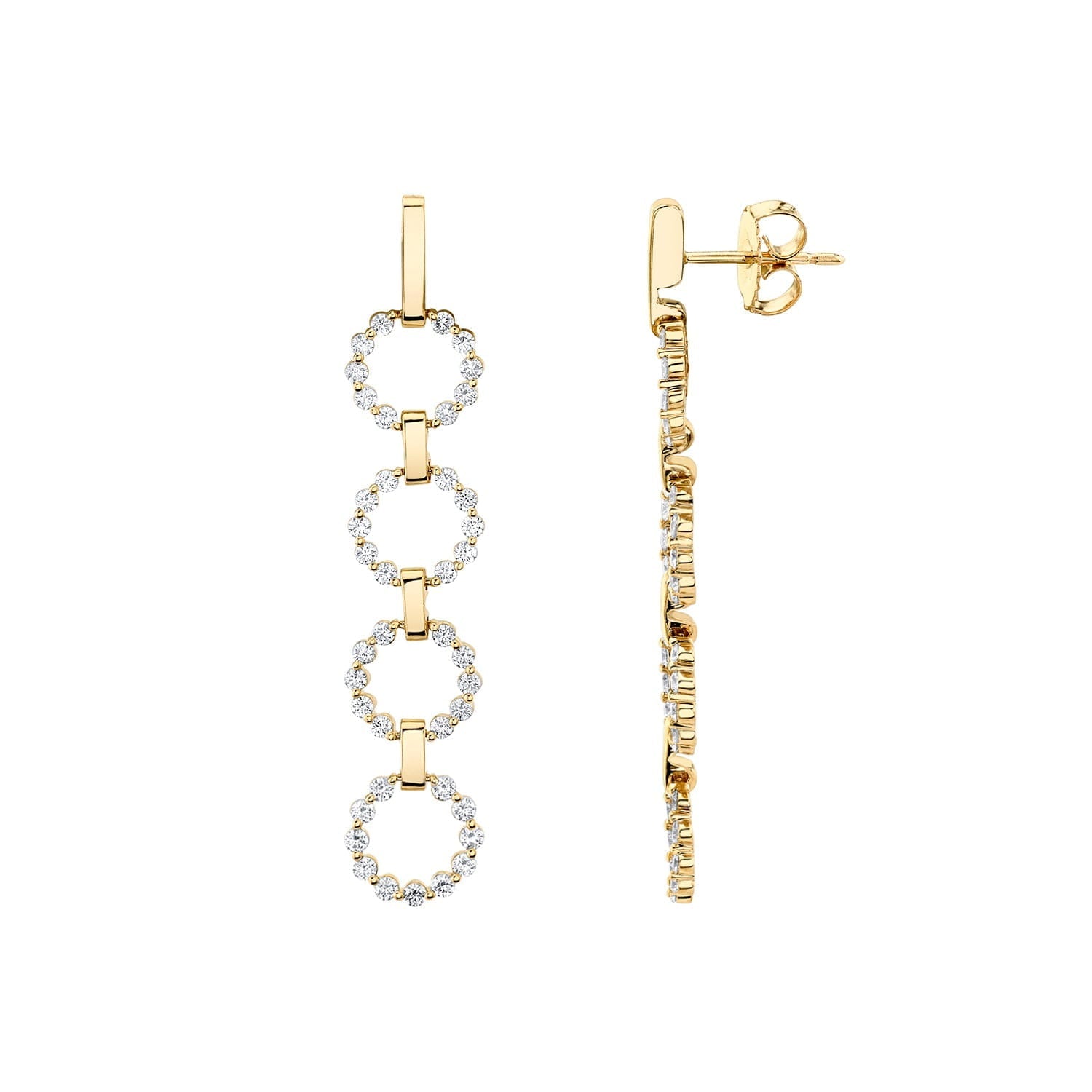 Cloud Drop Earrings