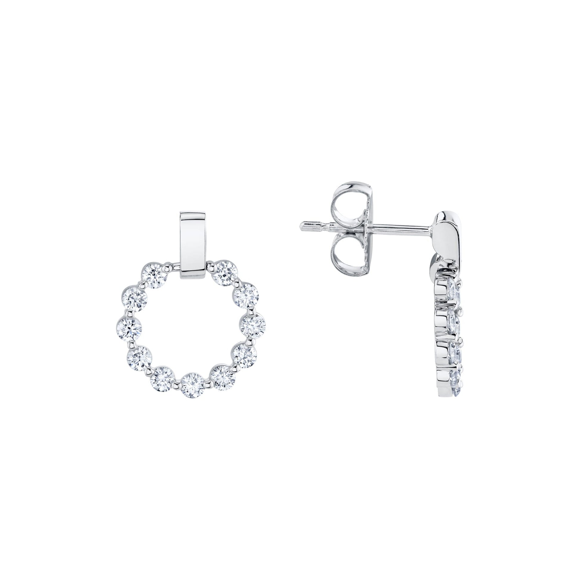 Cloud Mini Single Drop Earrings