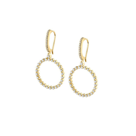 MICHAEL M Cloud Ring Drop Earrings 